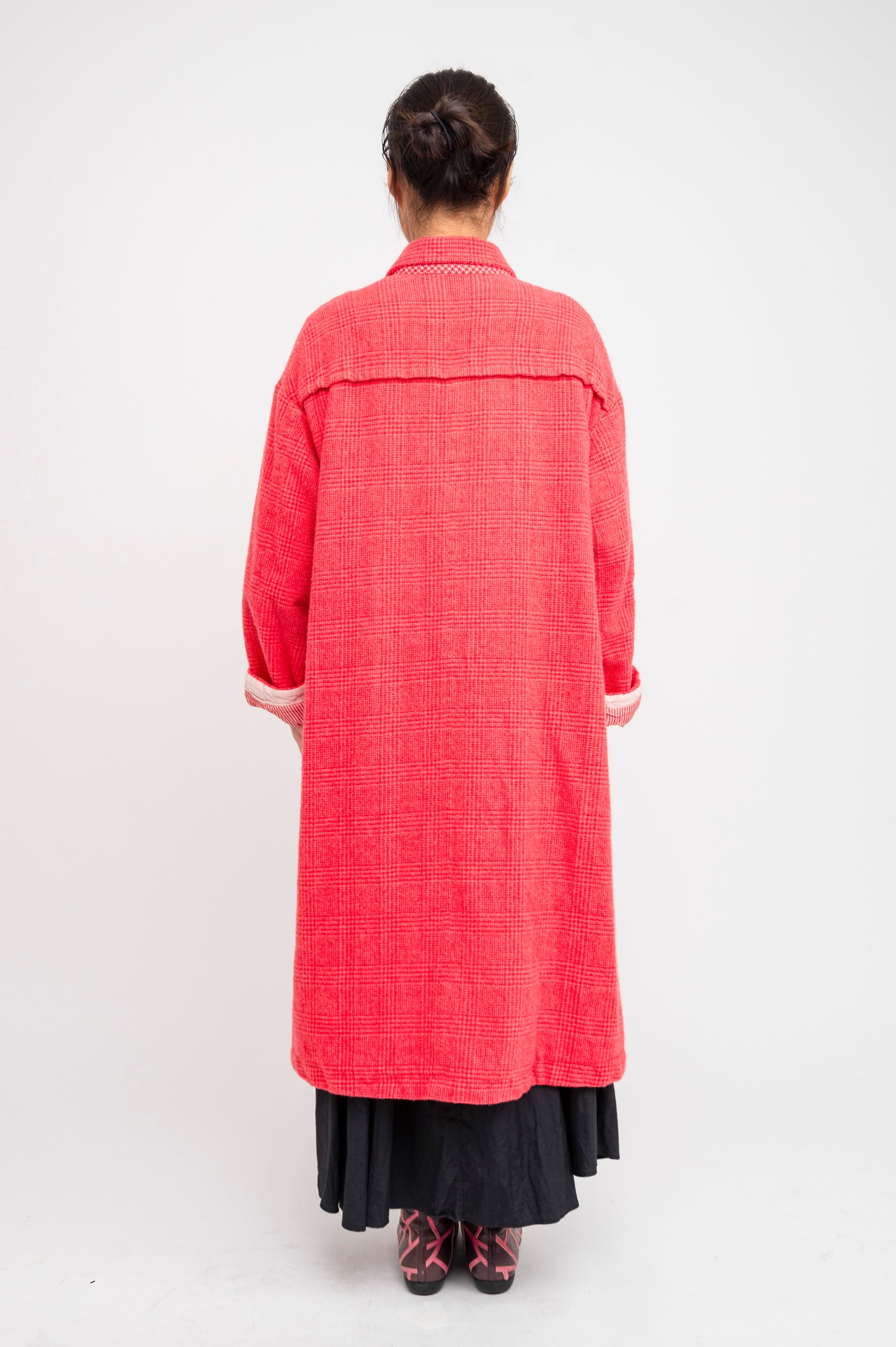 tricot Comme des Garçons 18AW Round Neck Coat