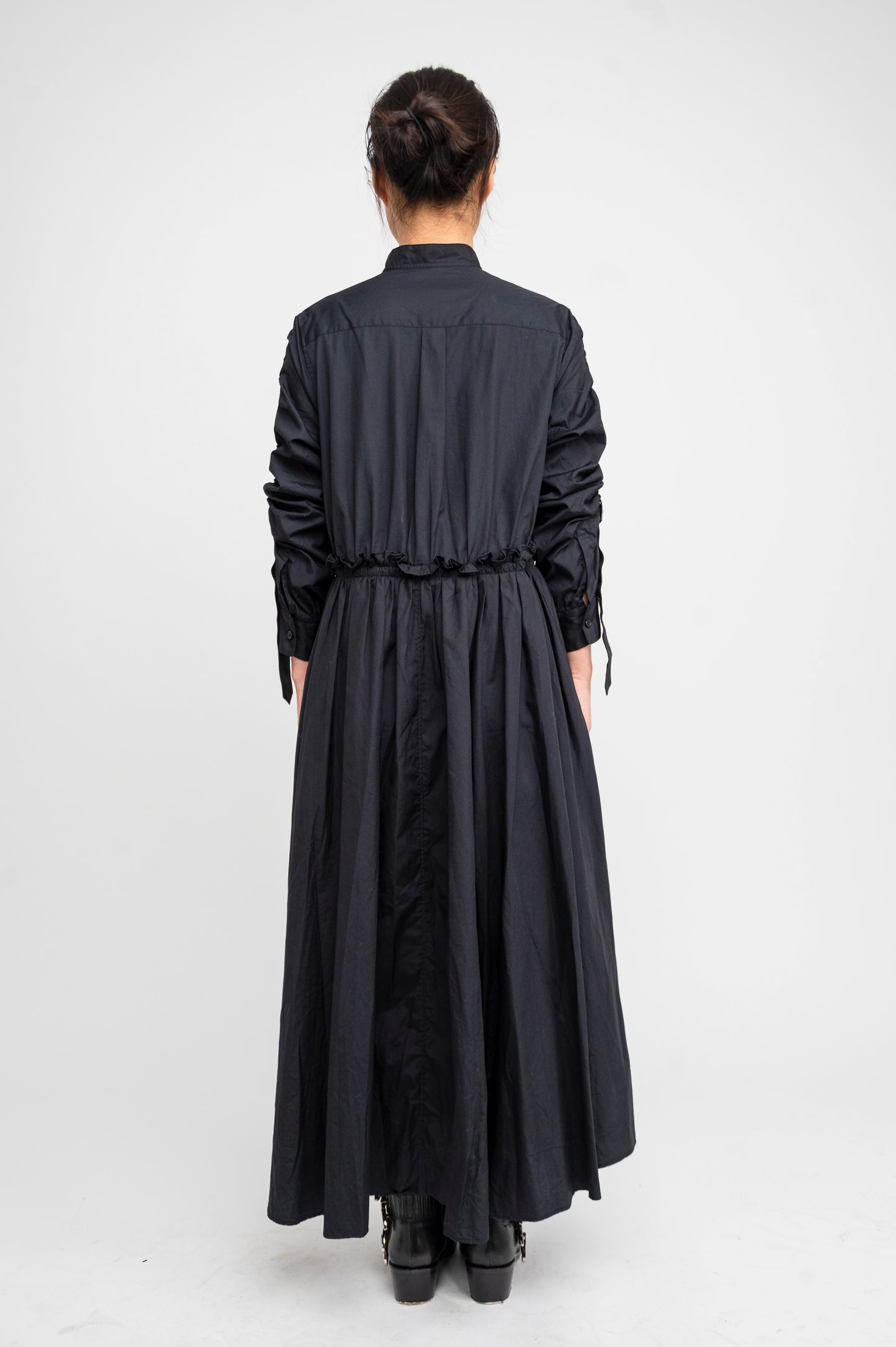 Noir Kei Ninomiya 19SS Half Collor Shirt Dress
