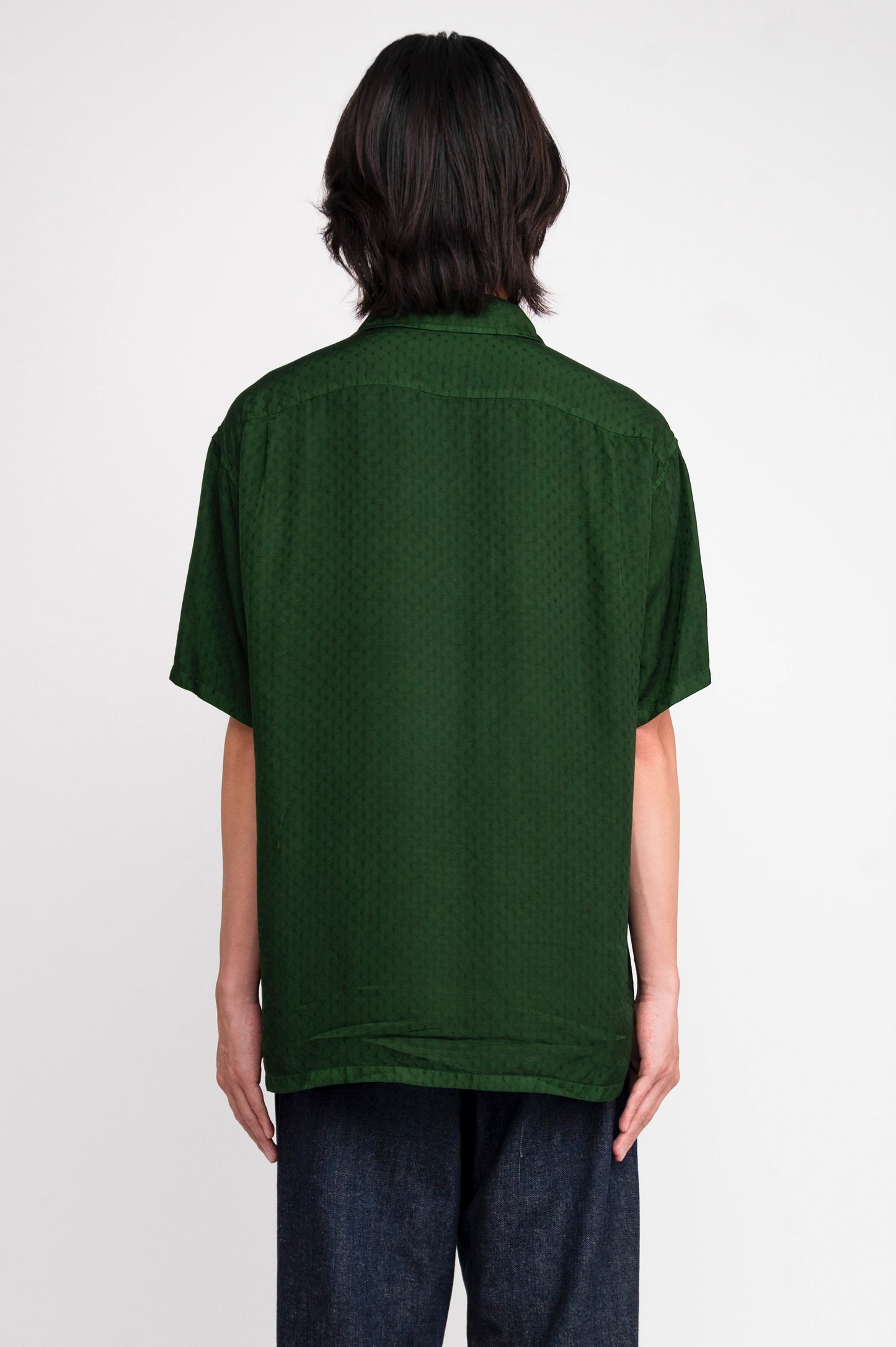 Toga Virilis Ruffle Trim Short Sleeve Shirt