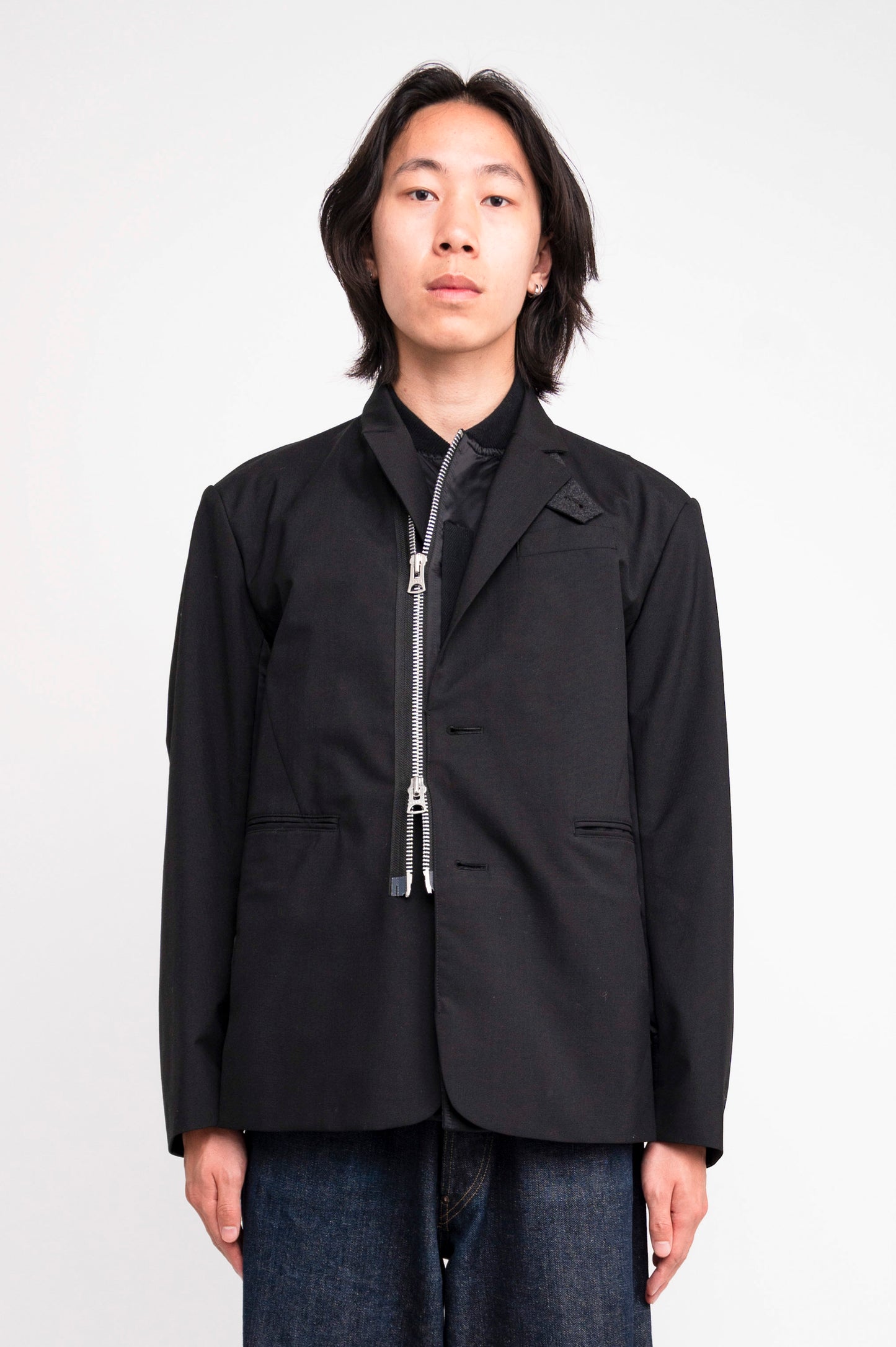 sacai Suiting Nylon Twill Jacket
