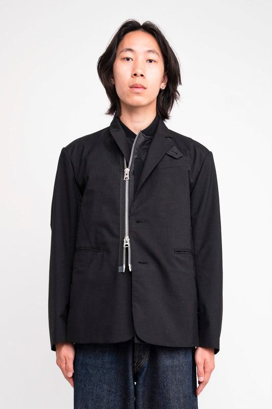 sacai Suiting Nylon Twill Jacket