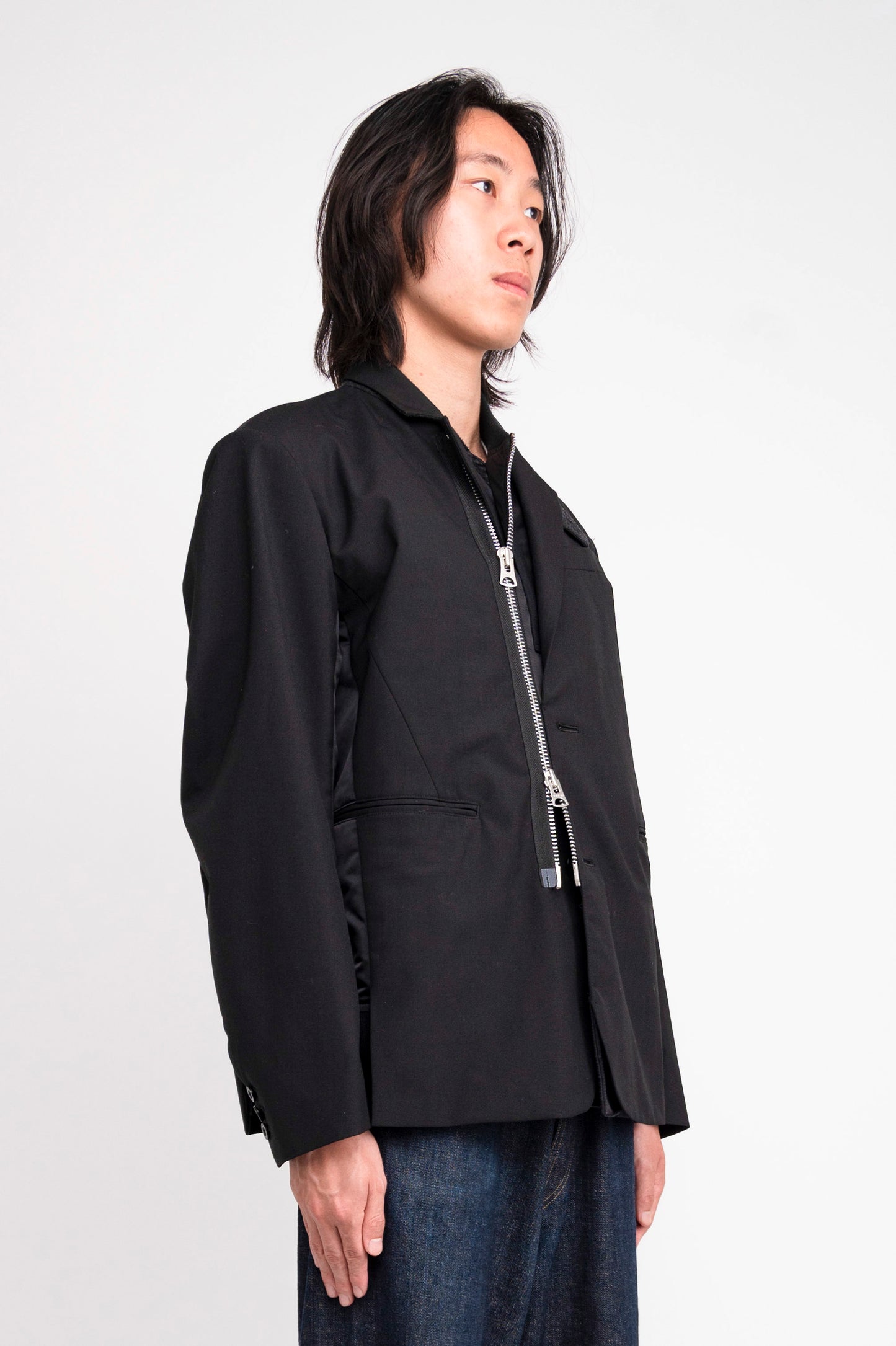sacai Suiting Nylon Twill Jacket