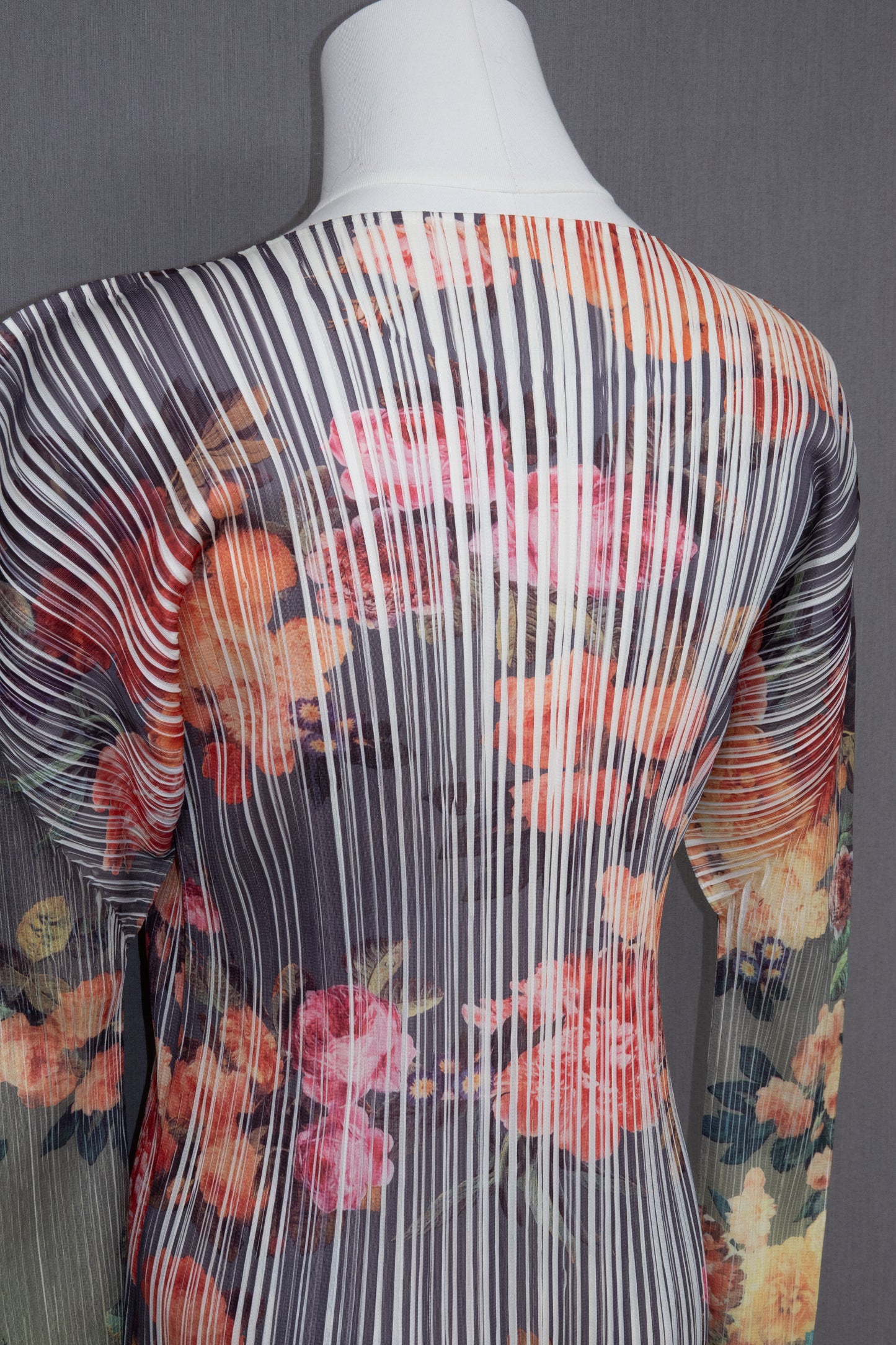 Pleats Please Issey Miyake 1994AW Floral Top