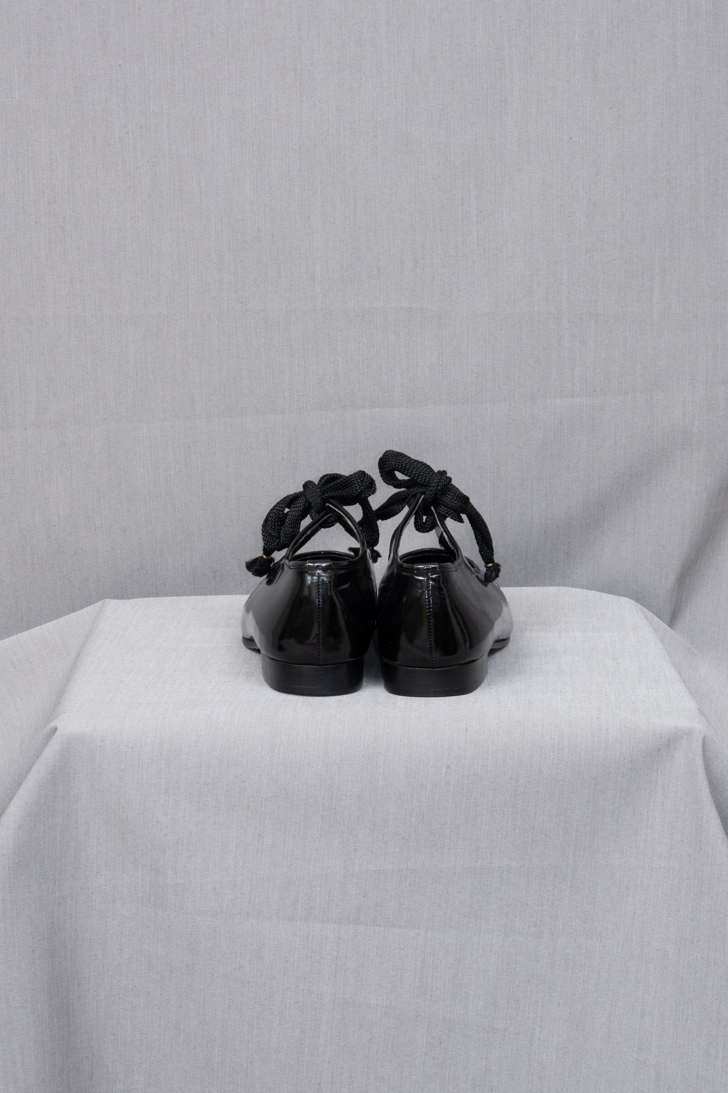 Comme des Garçons Patent Court Shoes
