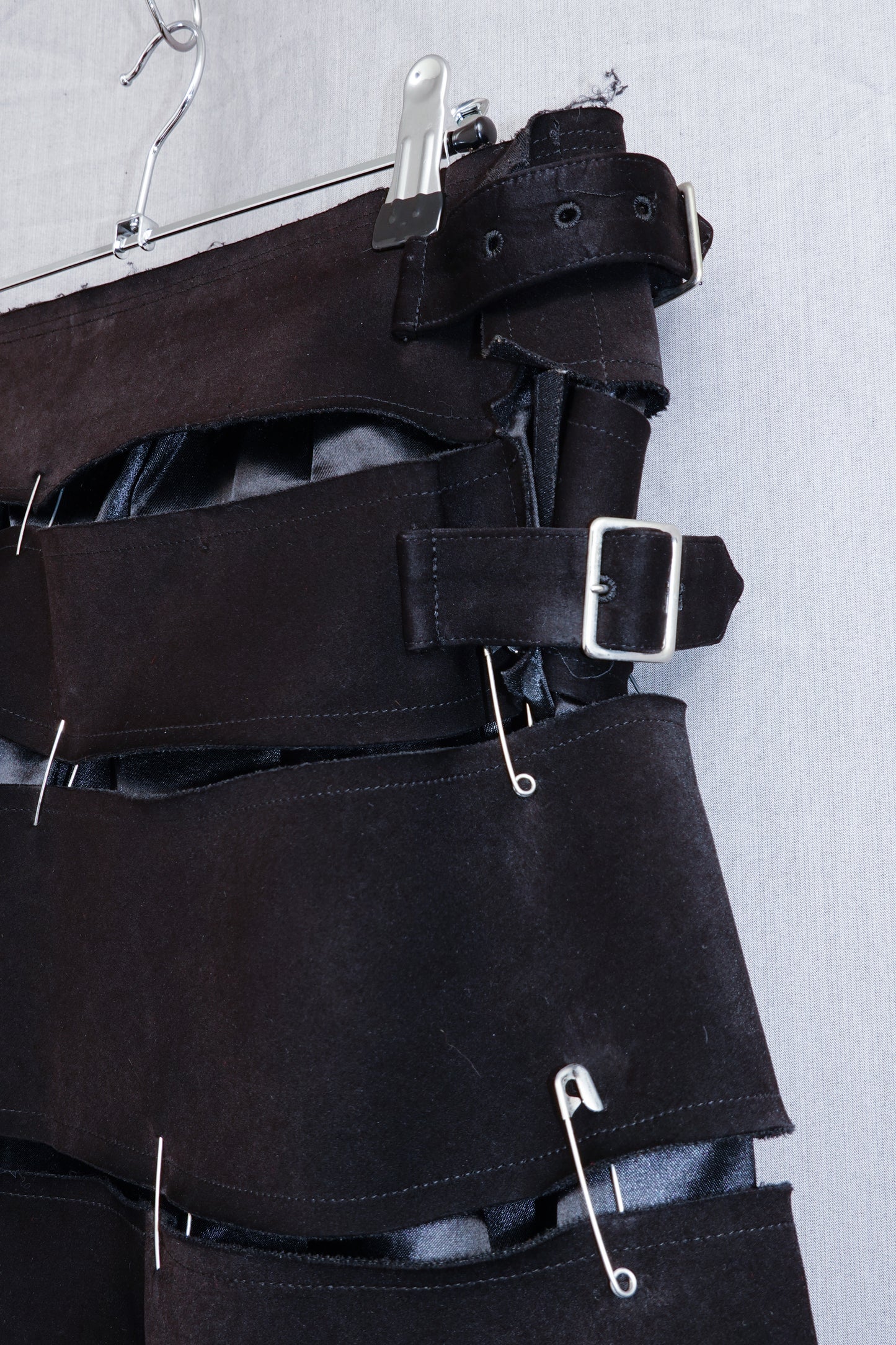 Comme des Garçons 2015SS "Rose and Blood" Pinned Cutting Skirt