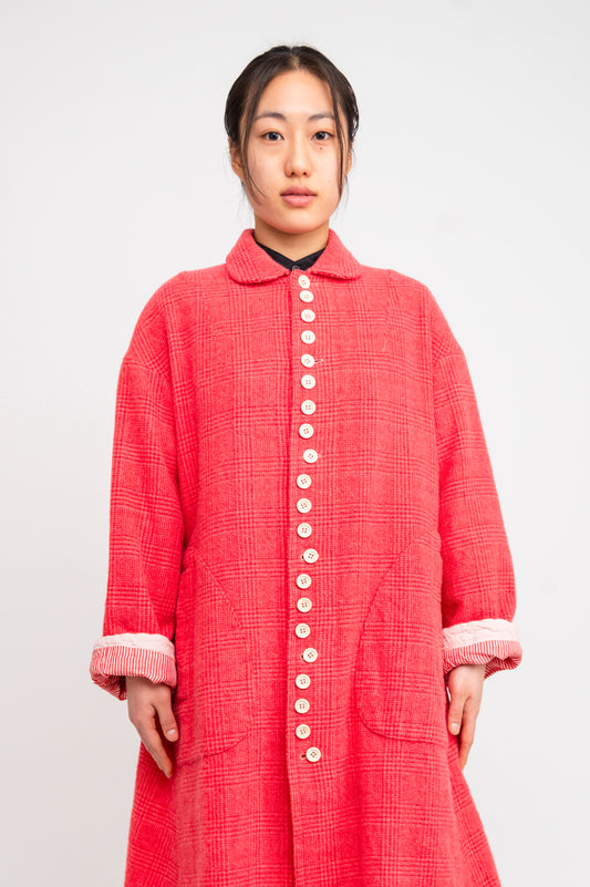 tricot Comme des Garçons 18AW Round Neck Coat