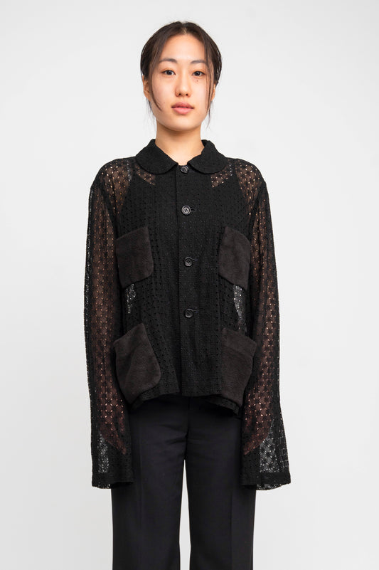 Comme des Garçons Comme des Garçons 12SS Lace Pocket Shirt