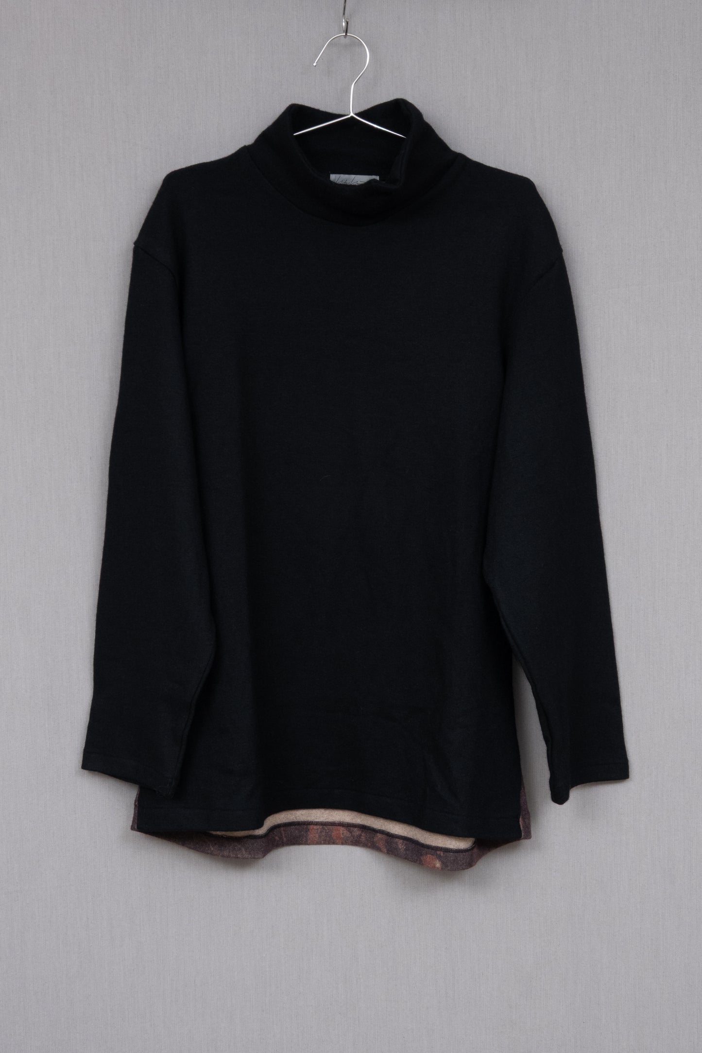 Yohji Yamamoto Pour Homme 2022AW Zdzisław Beksiński Turtle Neck Jumper