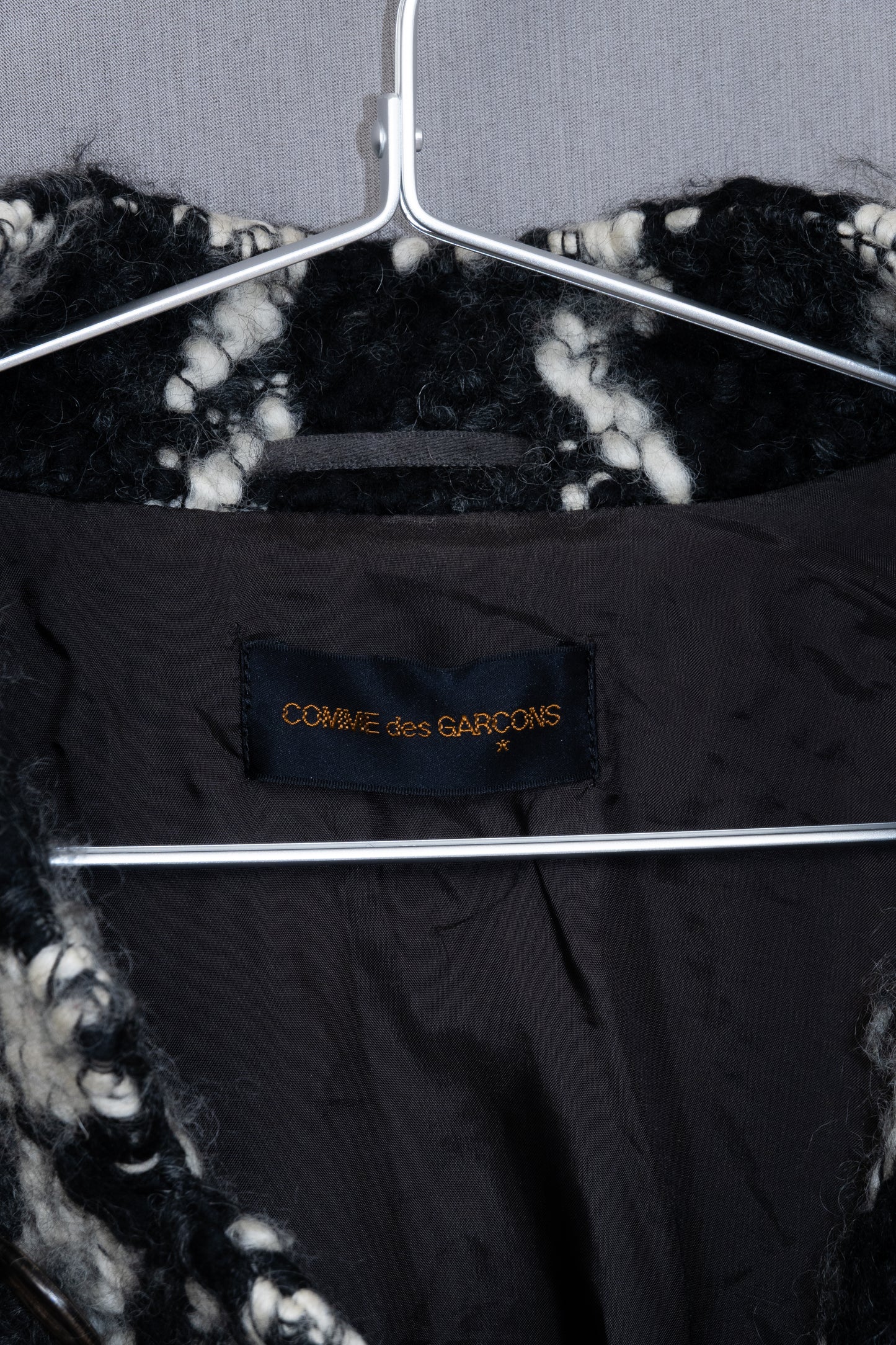 Comme des Garçons 1980's Houndstooth Wool Coat