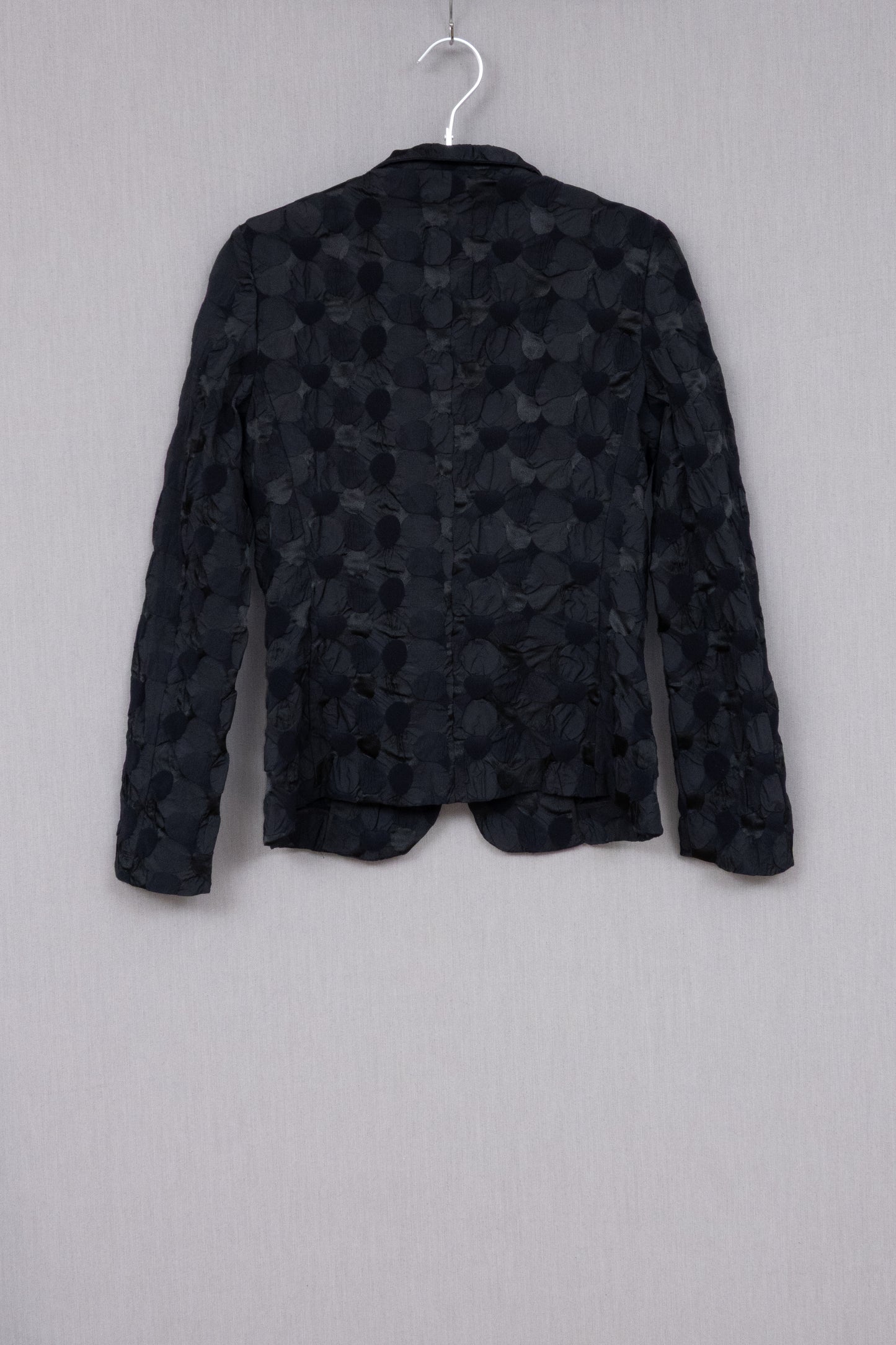 Issey Miyake Embossed Finish Tailored Jacket