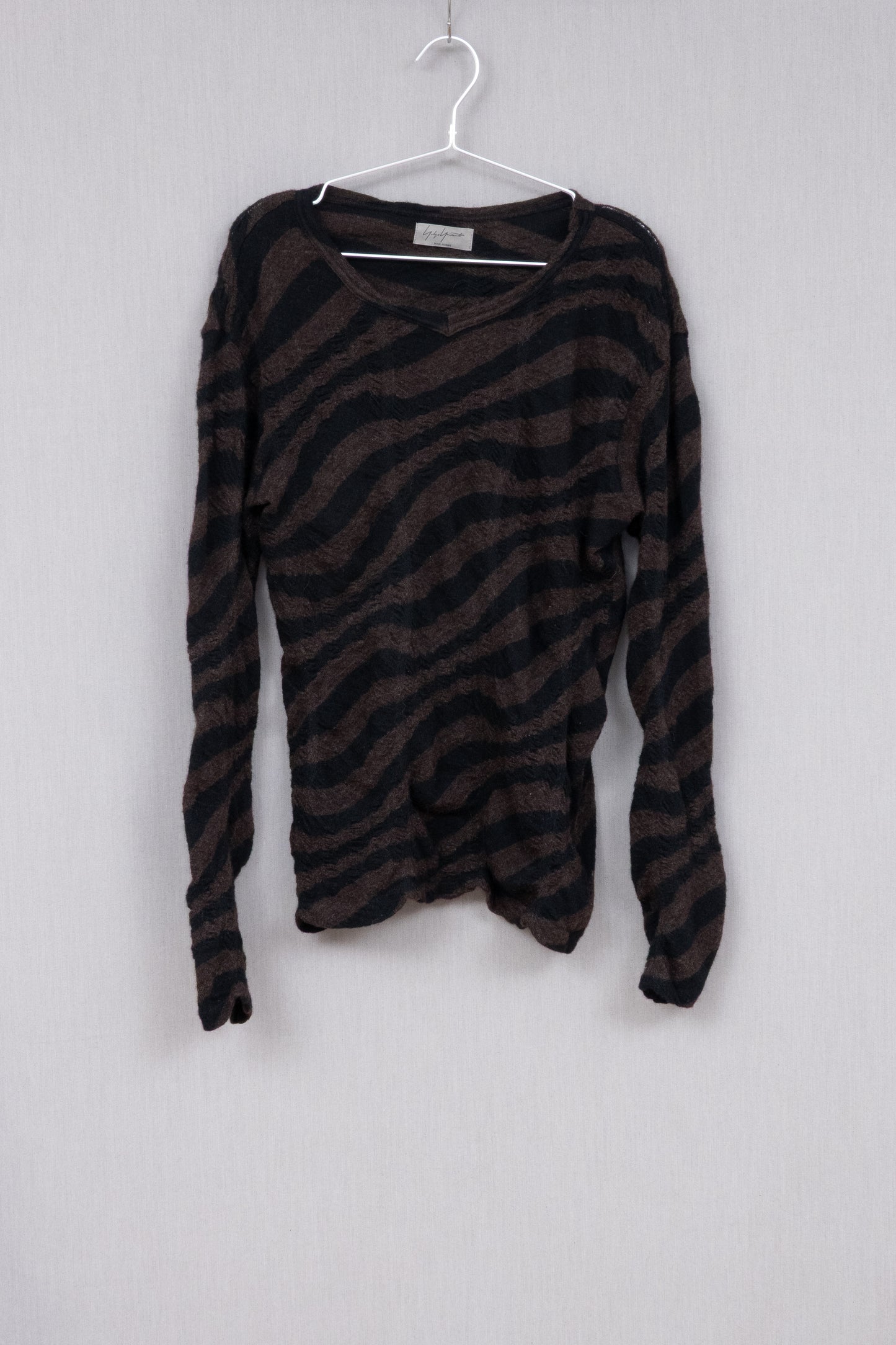 Yohji Yamamoto Pour Homme 2013 AW Felted Wool Knit