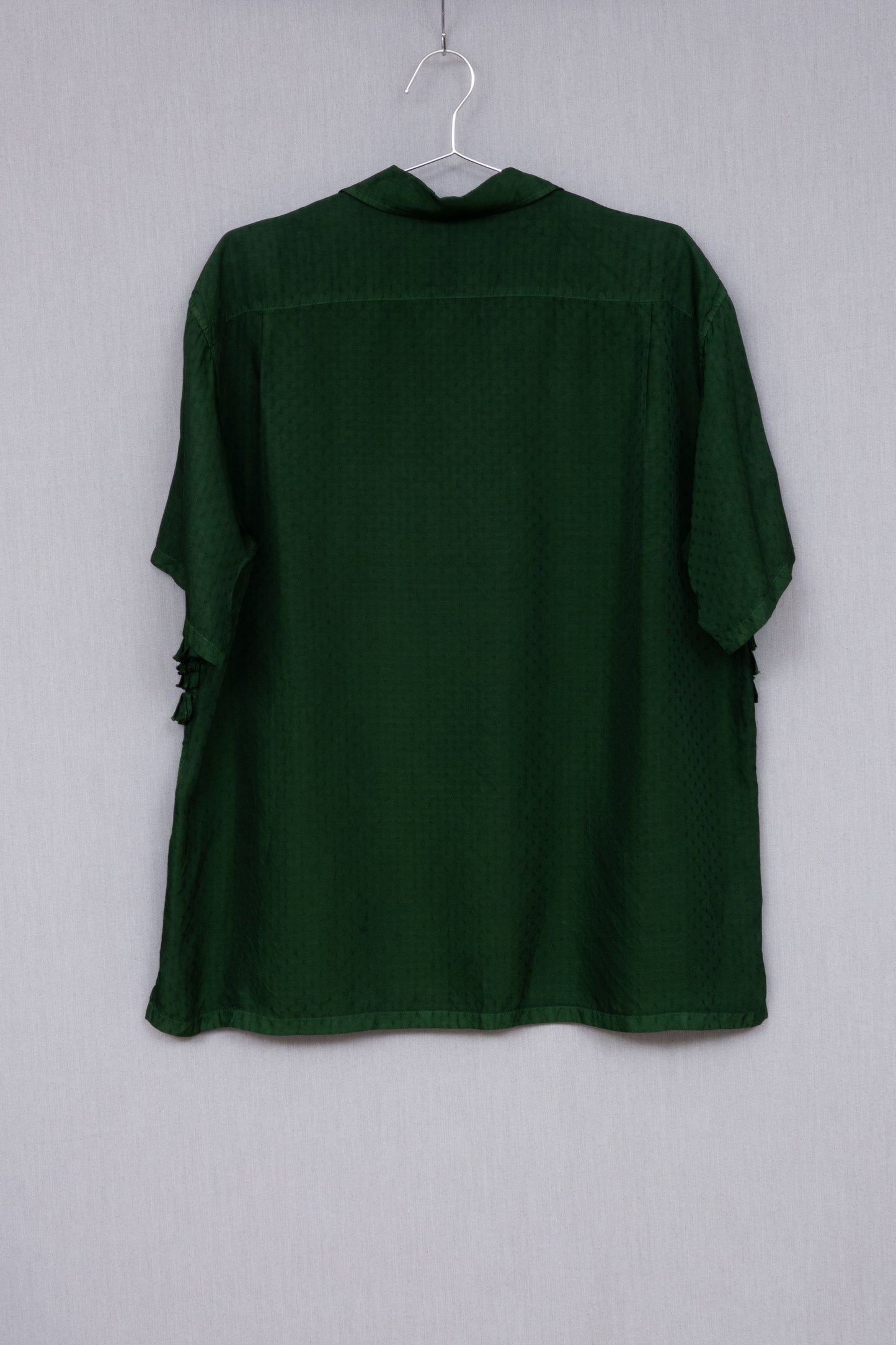 Toga Virilis Ruffle Trim Short Sleeve Shirt
