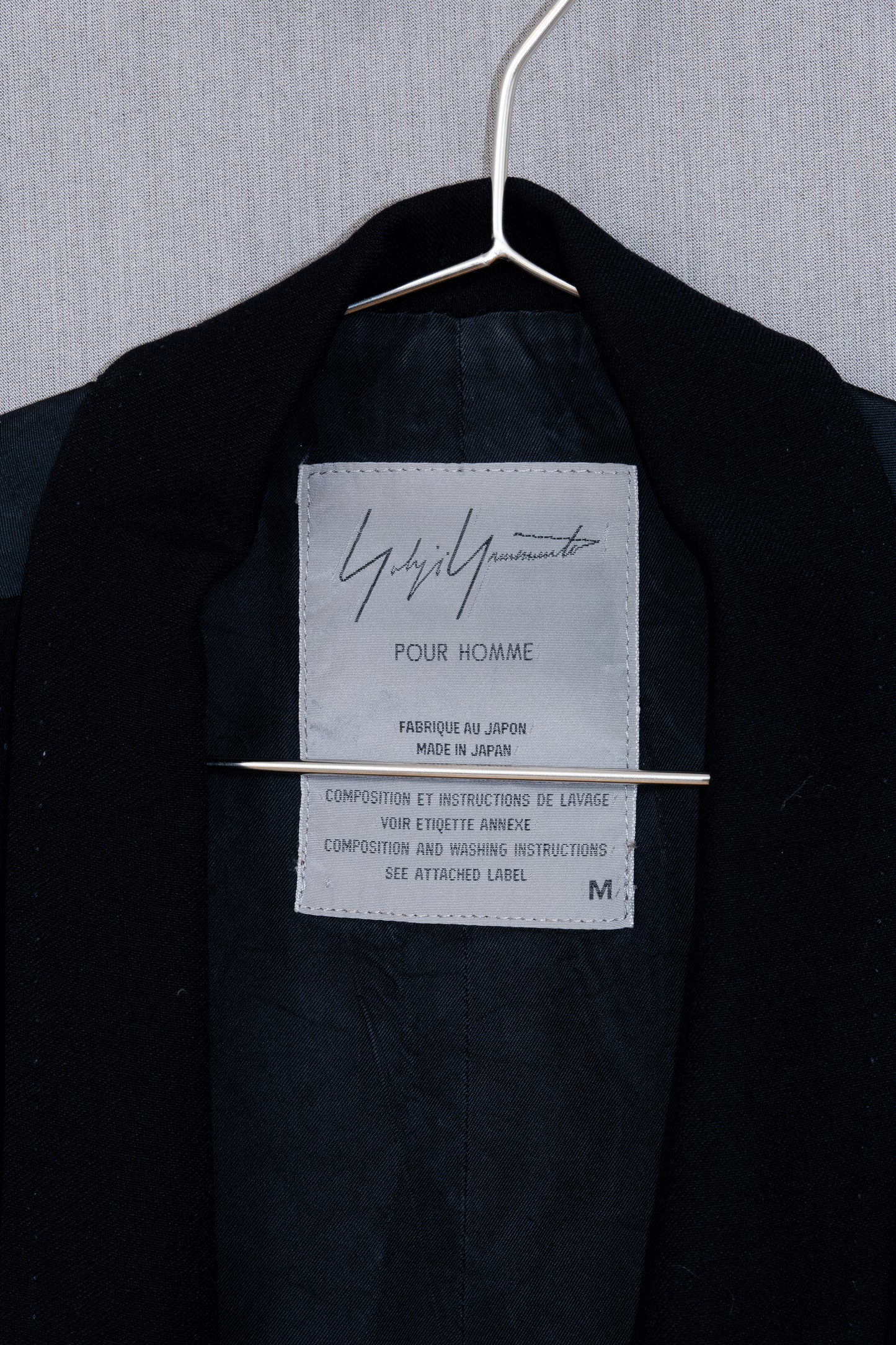 Yohji Yamamoto Pour Homme 1994AW Marionette era Wool Long Vest
