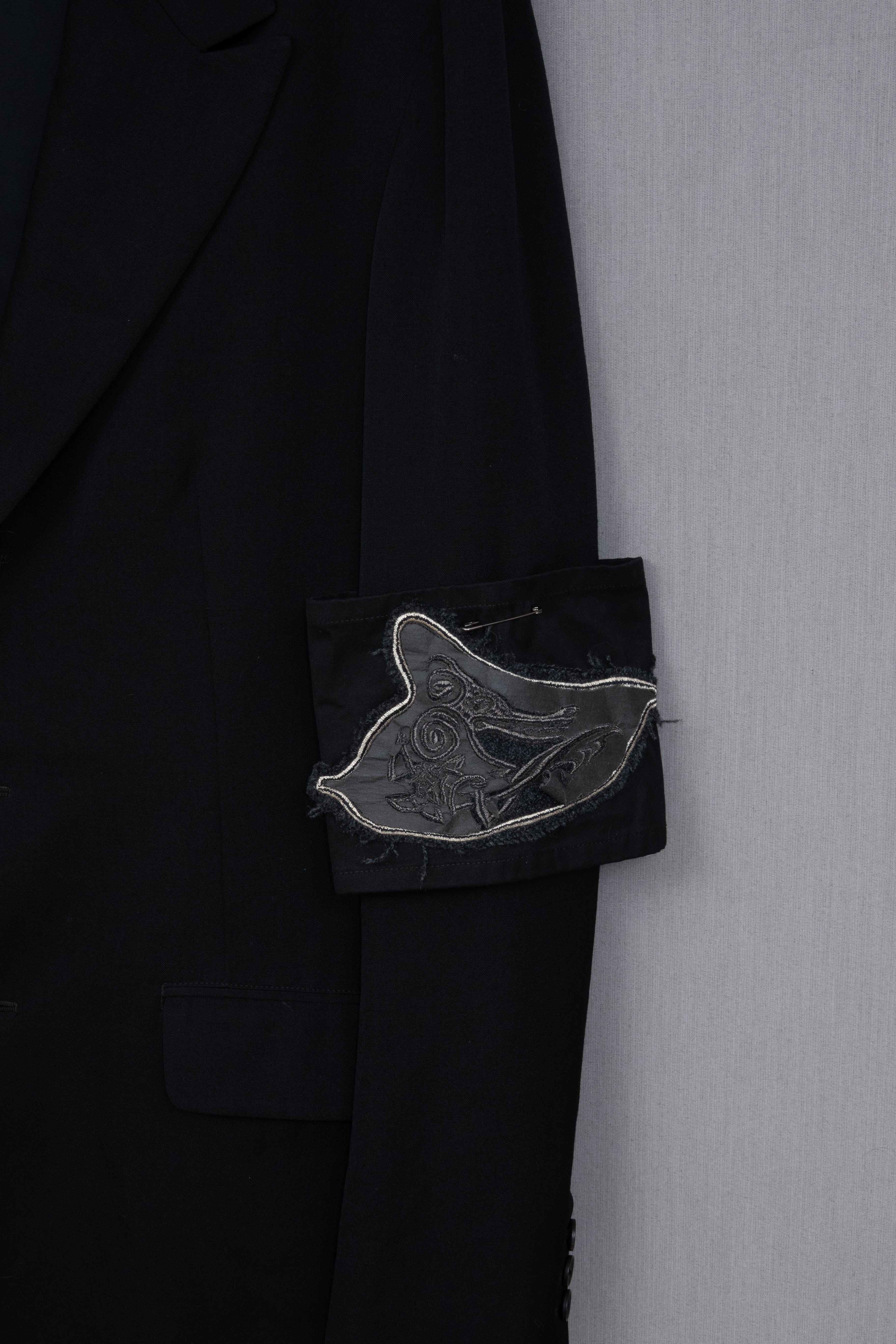 Yohji Yamamoto Pour Homme 2020AW Unbalanced Jacket with armband – MARU