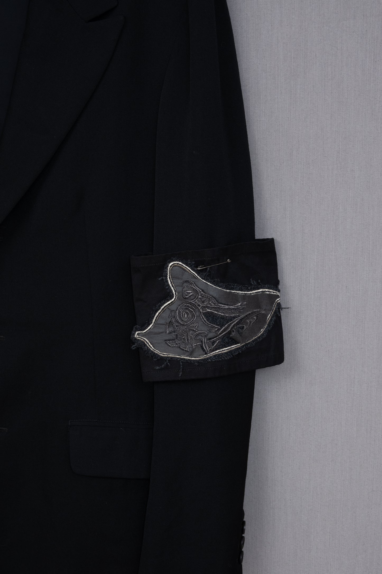 Yohji Yamamoto Pour Homme 2020AW Unbalanced Jacket with armband