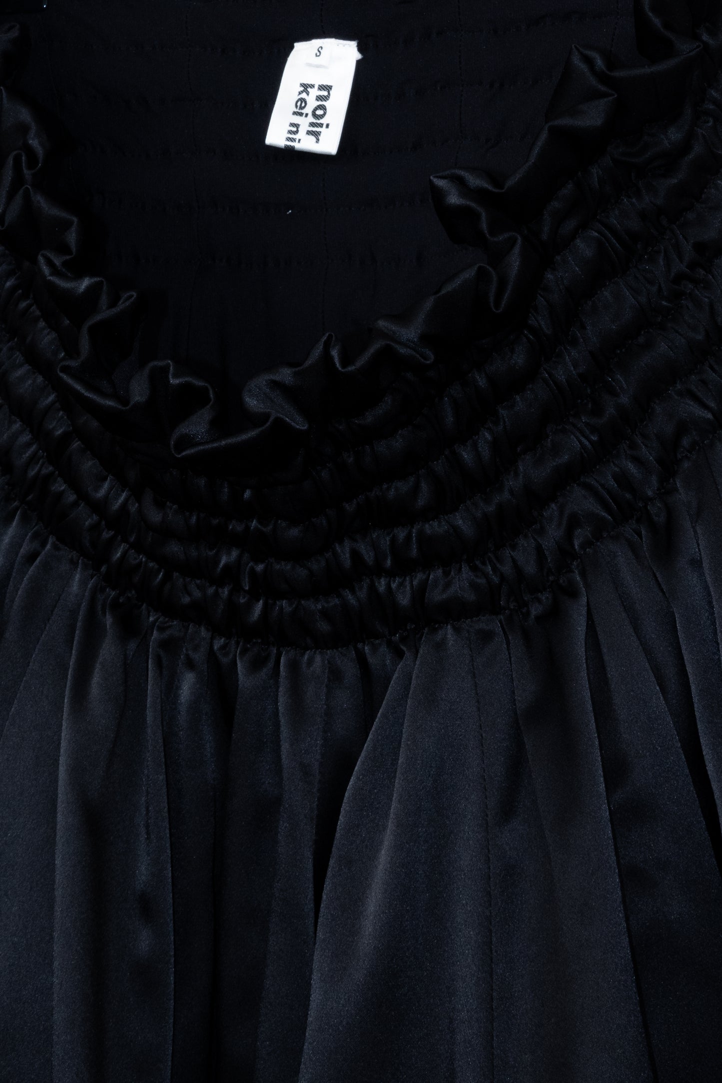 Noir Kei Ninomiya 2023SS  Volume Puff Satin Skirt