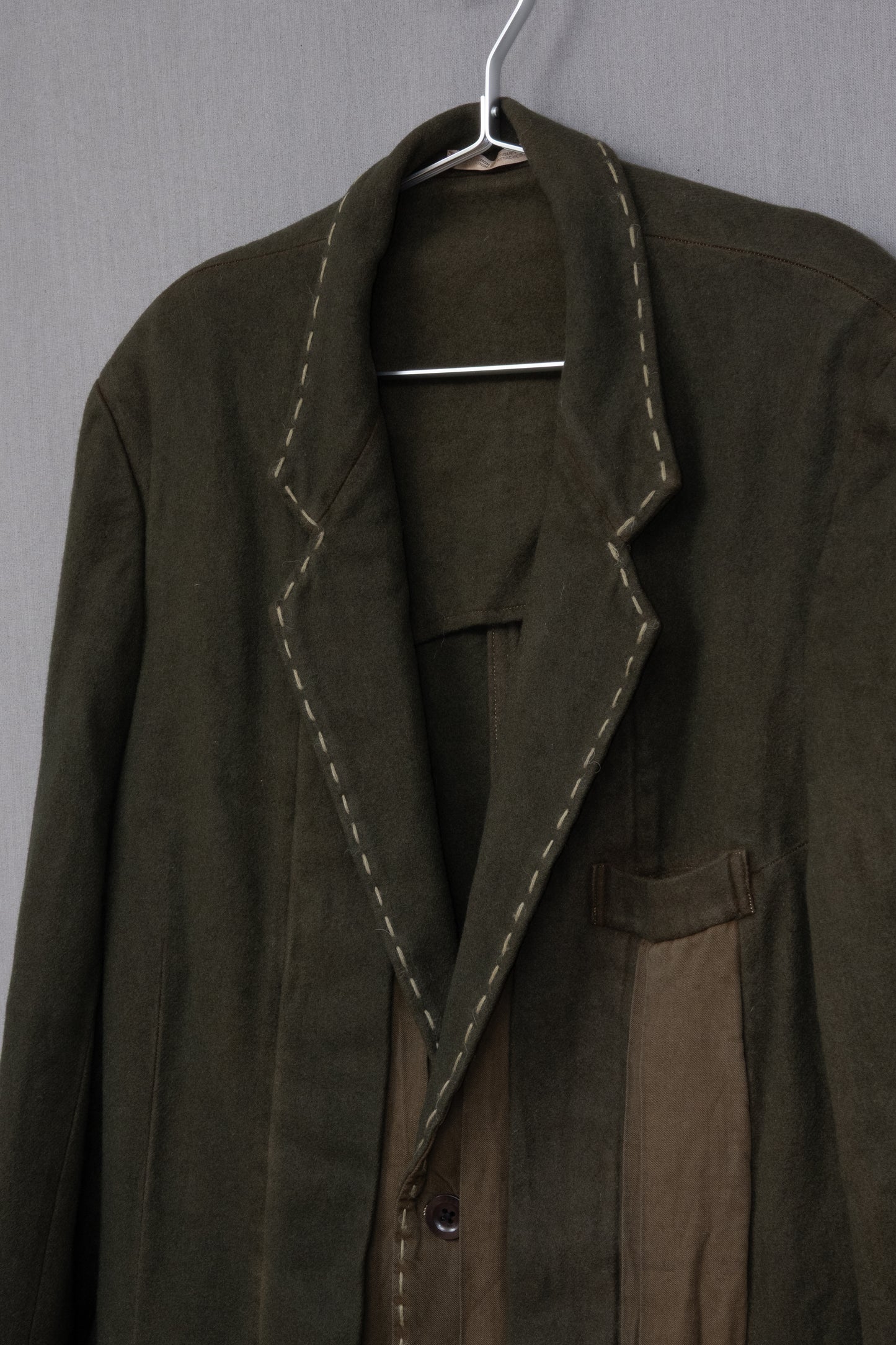 Yohji Yamamoto Pour Homme 2006AW Pleated Wool Jacket