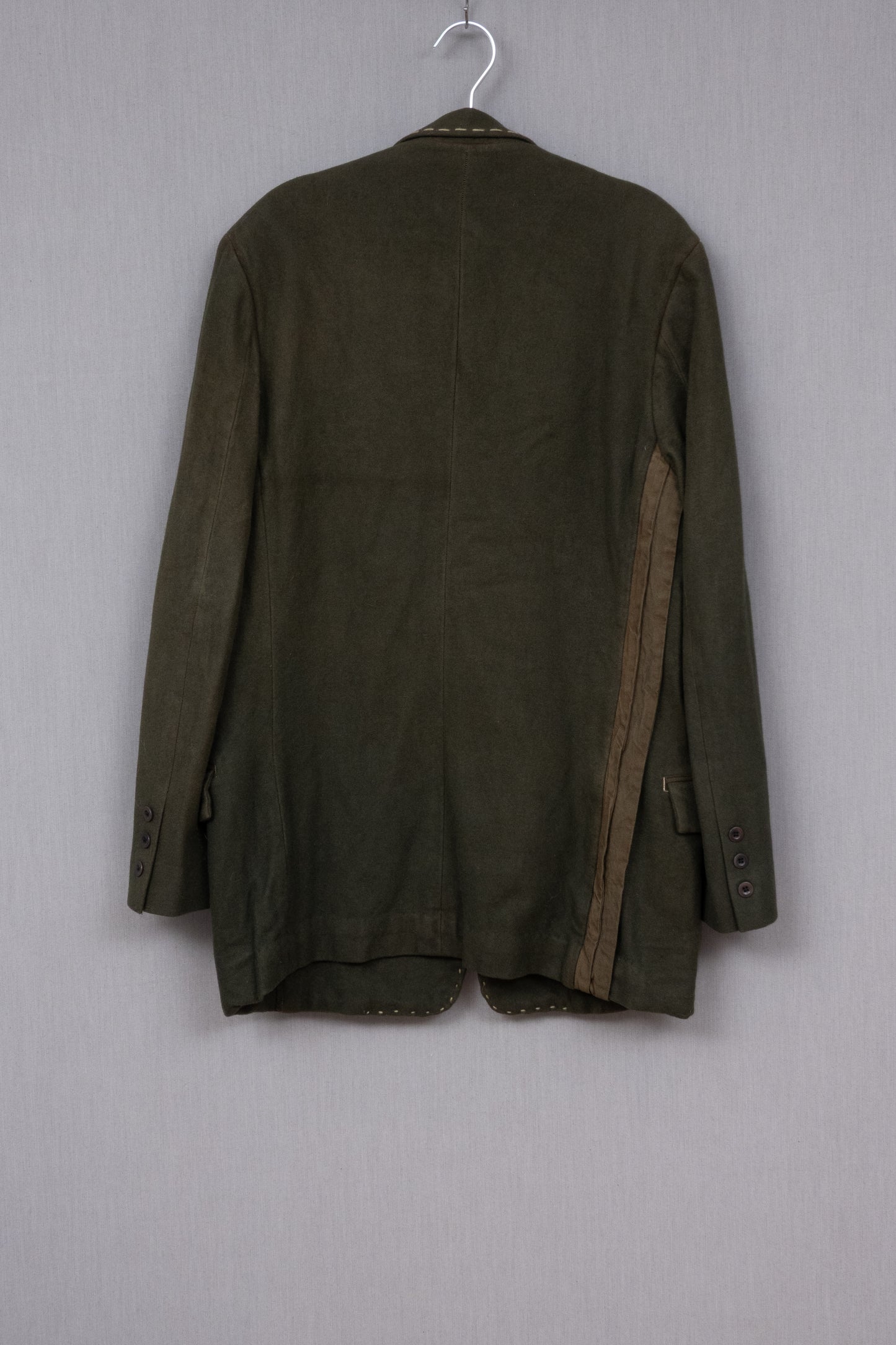 Yohji Yamamoto Pour Homme 2006AW Pleated Wool Jacket