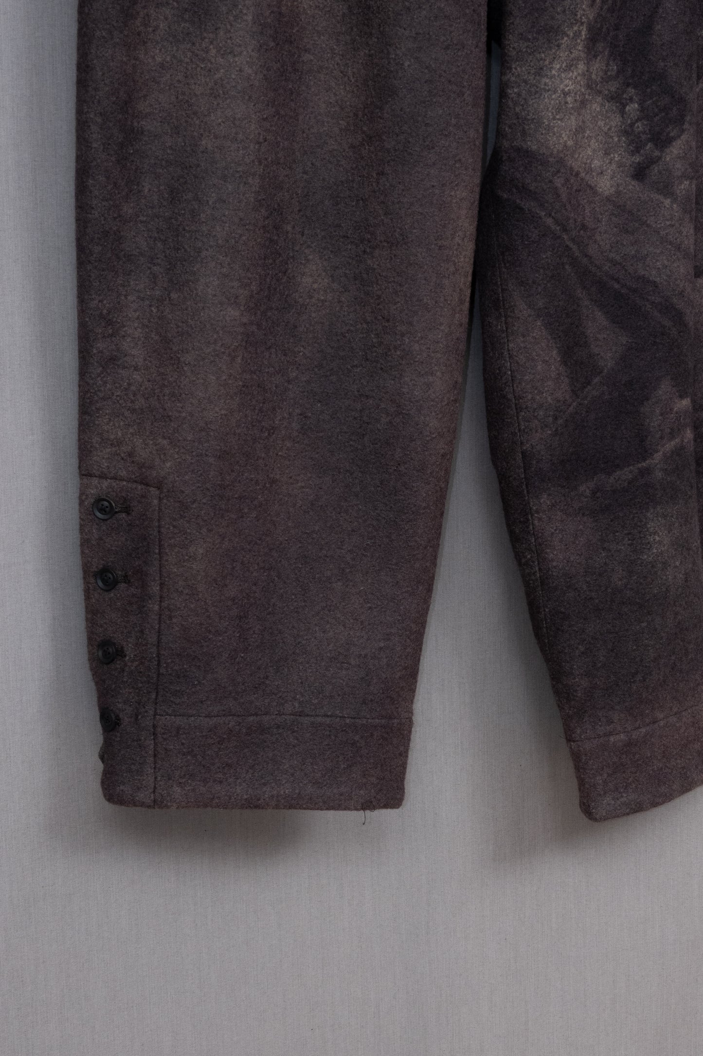 Yohji Yamamoto Pour Homme 2022AW Zdzisław Beksiński Wool Trouser