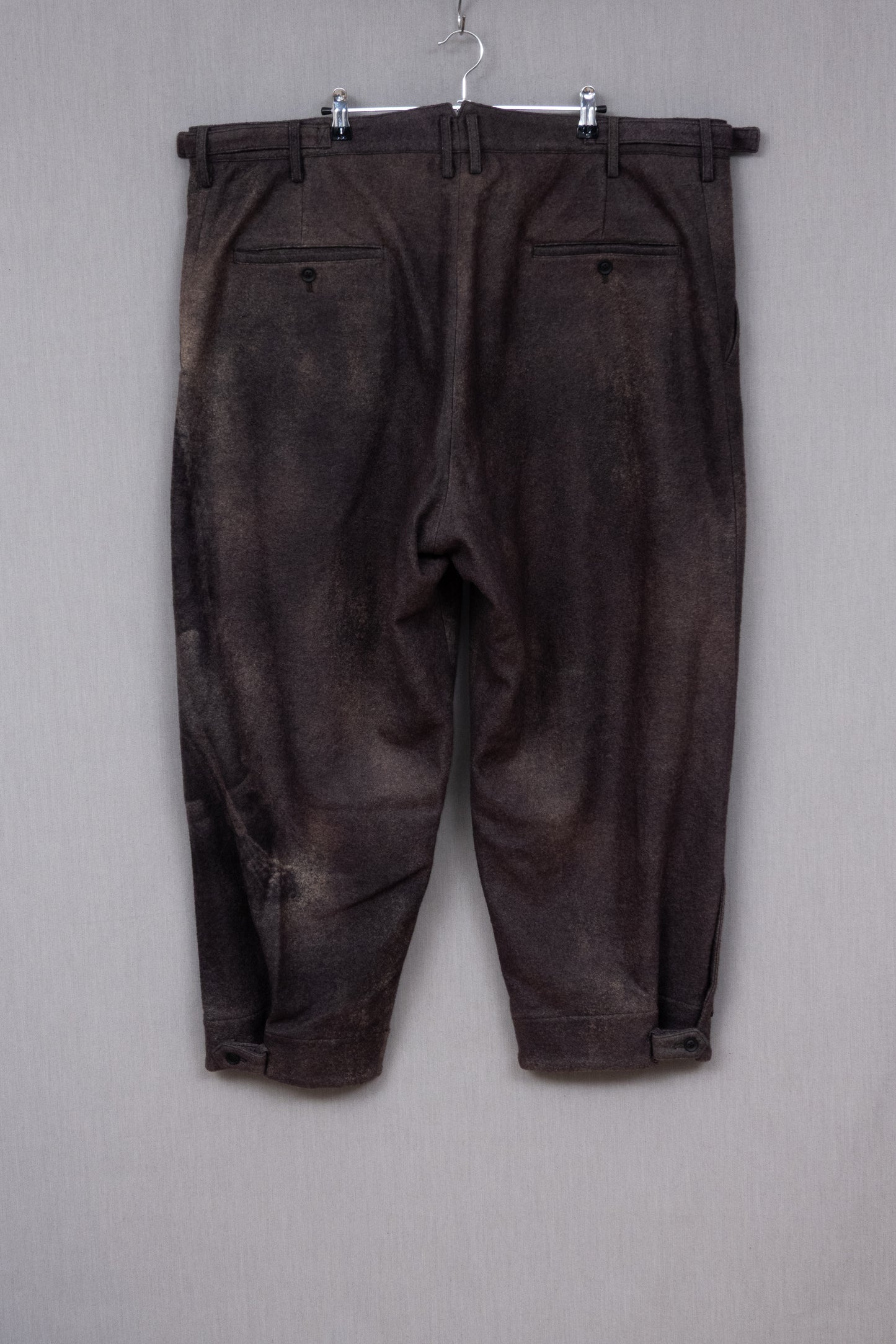 Yohji Yamamoto Pour Homme 2022AW Zdzisław Beksiński Wool Trouser