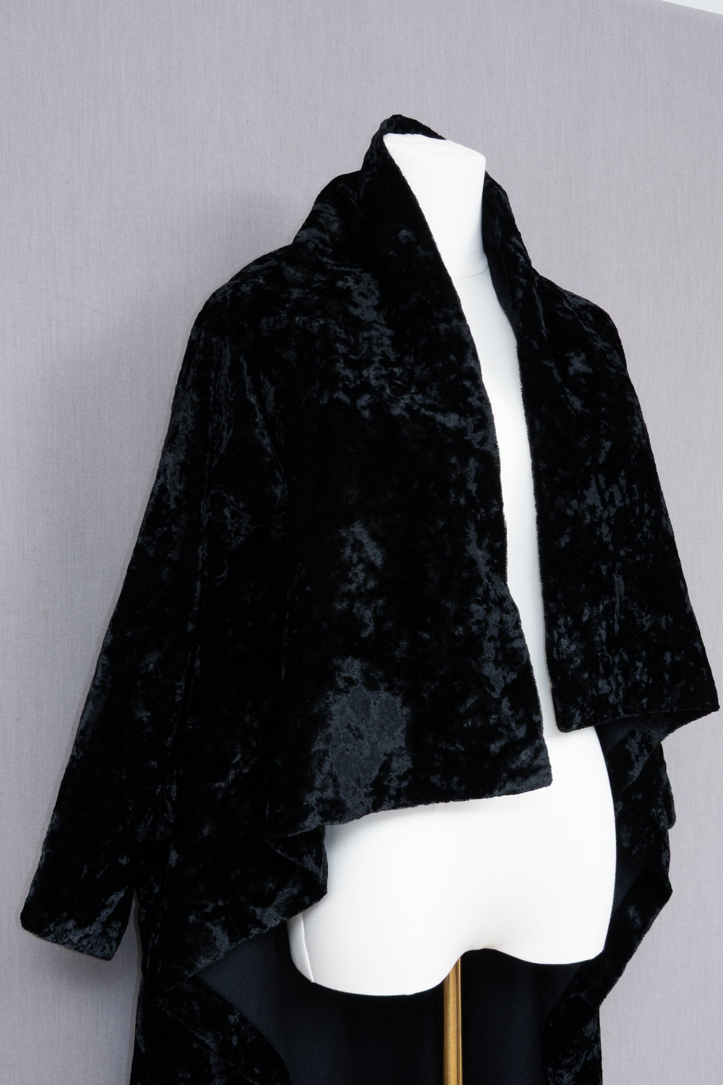 tricot Comme des Garçons 1999AW Square Asymmetric Design Coat