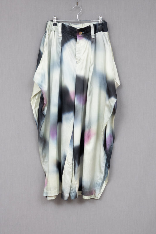 Issey Miyake 2022SS Wide-Leg Gradient Pants