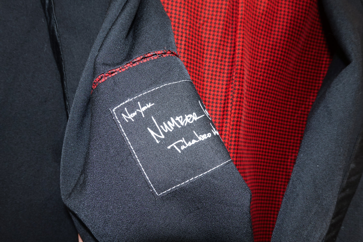 NUMBER (N)INE 2005SS Wool Wire Jacket