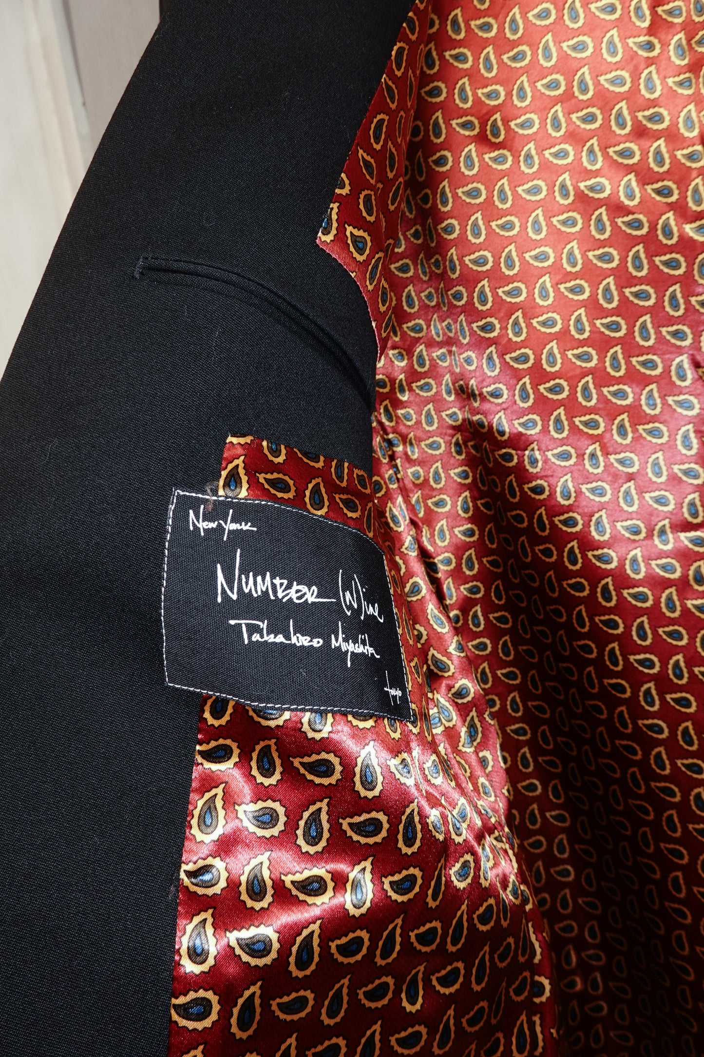 NUMBER (N)INE 2003AW Border Jacket