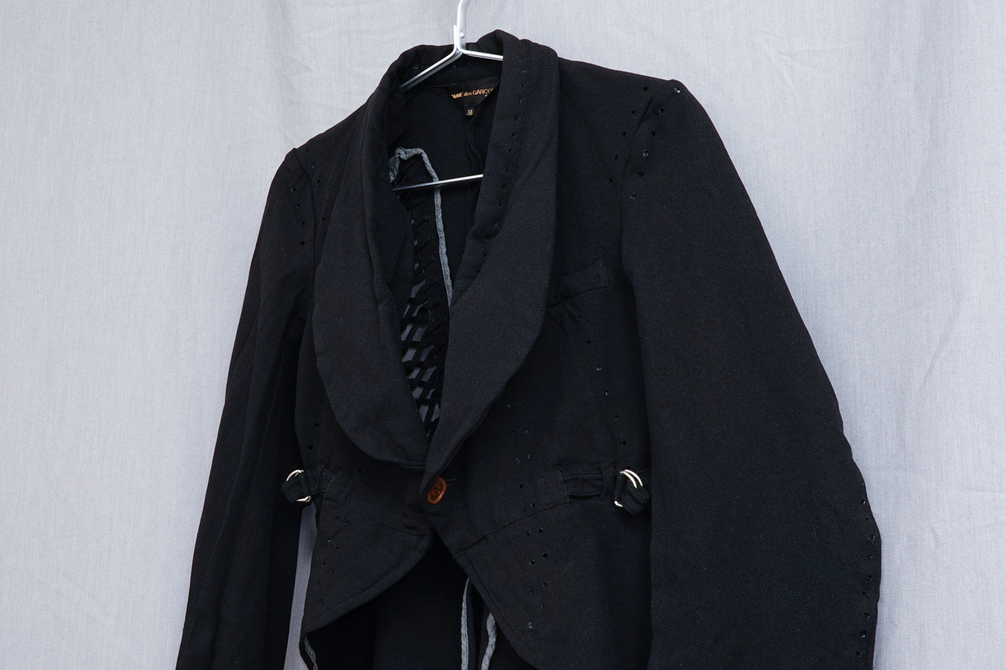 Comme des Garçons 2005SS Lace Up Fish Jacket