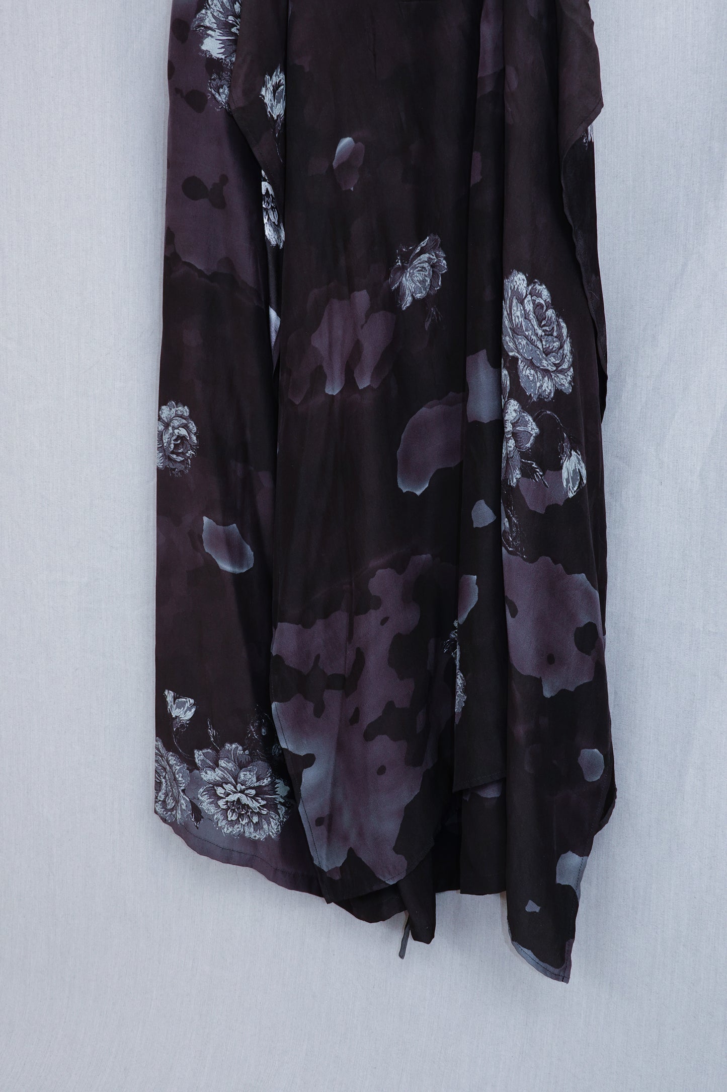 Yohji Yamamoto Floral Silk Pants