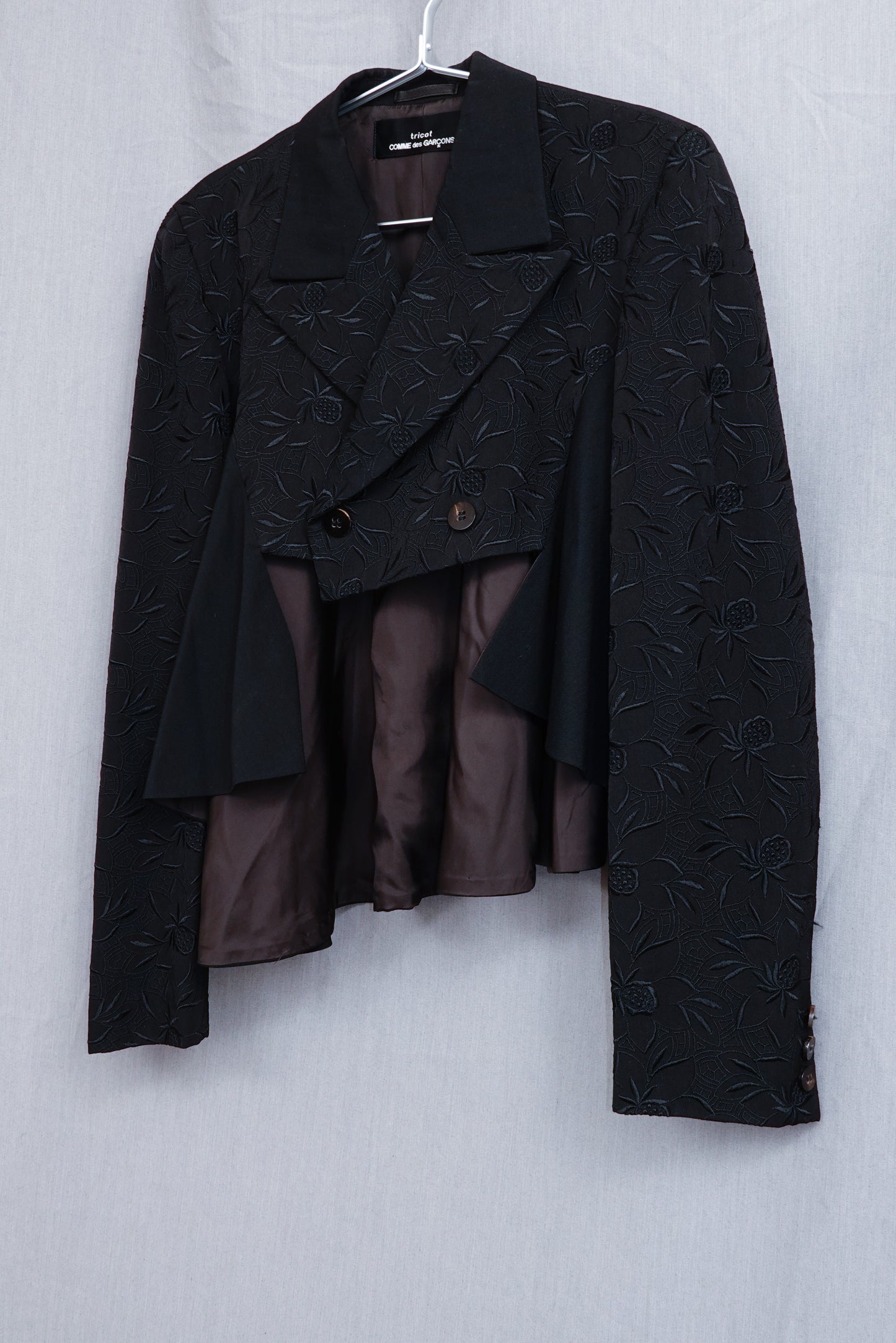 Tricot Comme des Garçons  Layered Cropped Jacket
