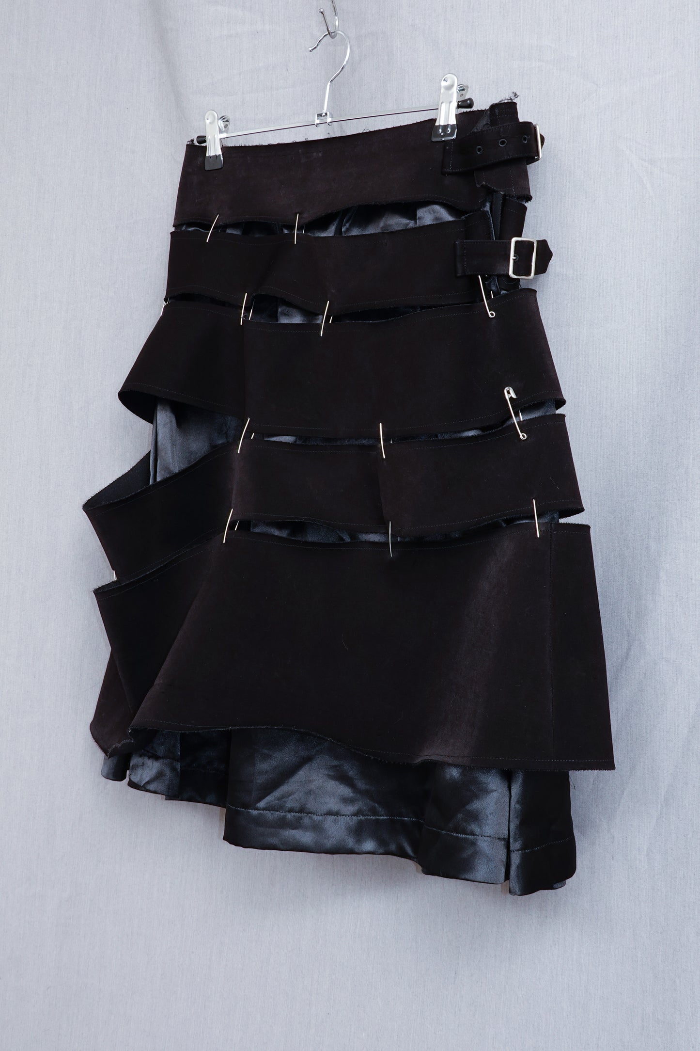 Comme des Garçons 2015SS "Rose and Blood" Pinned Cutting Skirt