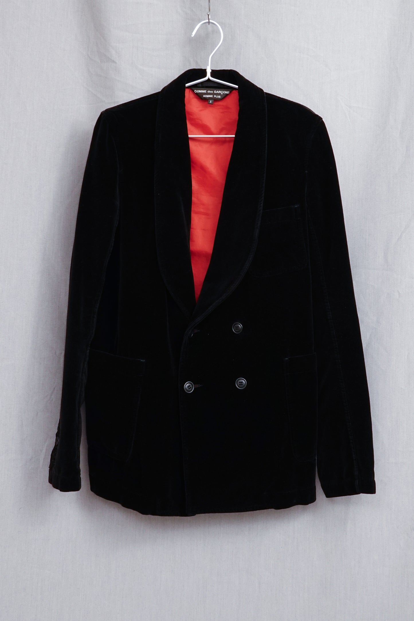 Comme des Garçons Homme Plus 2011AW "Decadence" Double Breasted Velvet Jacket