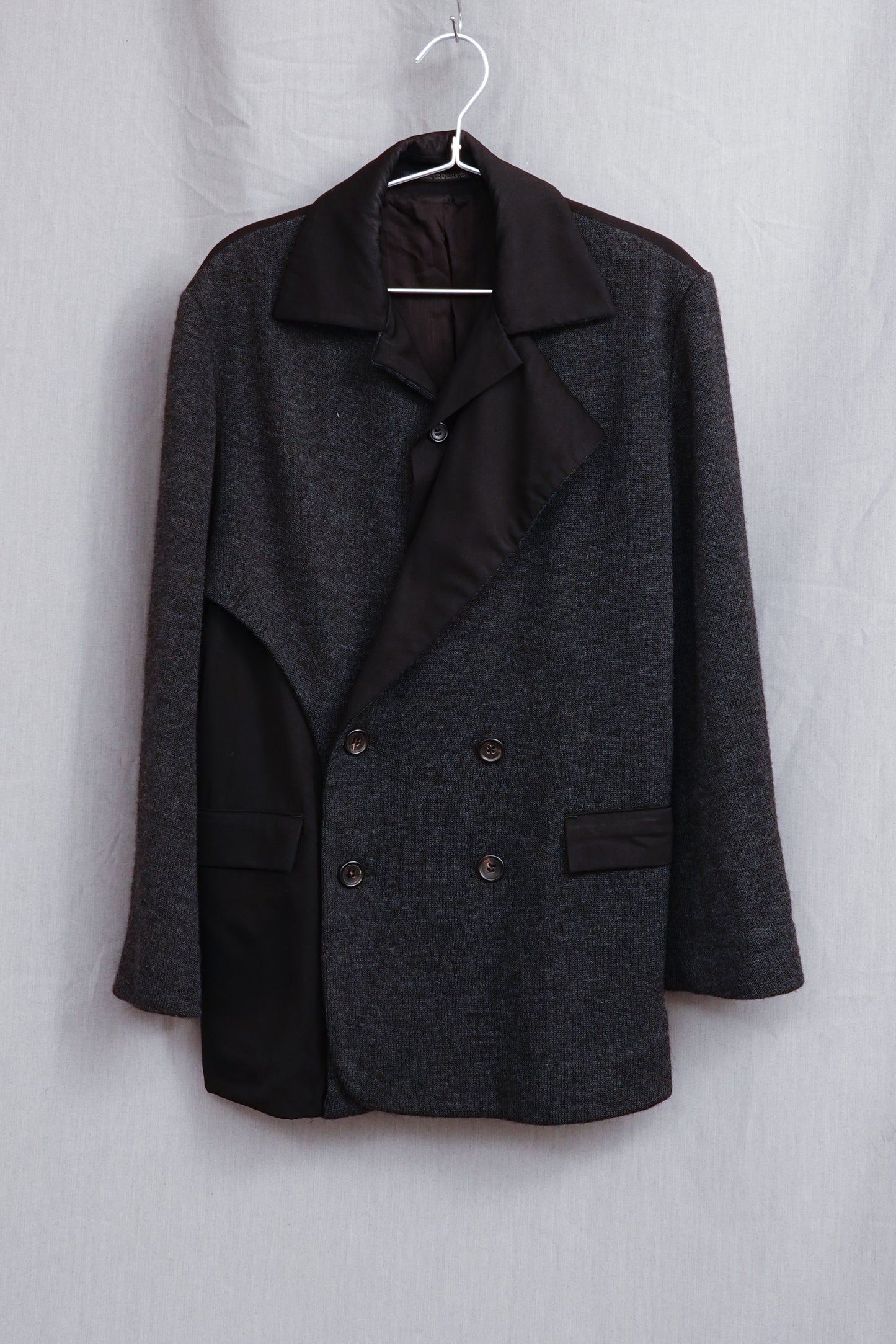 Yohji Yamamoto Femme 1996AW Docking Wool Knit Jacket