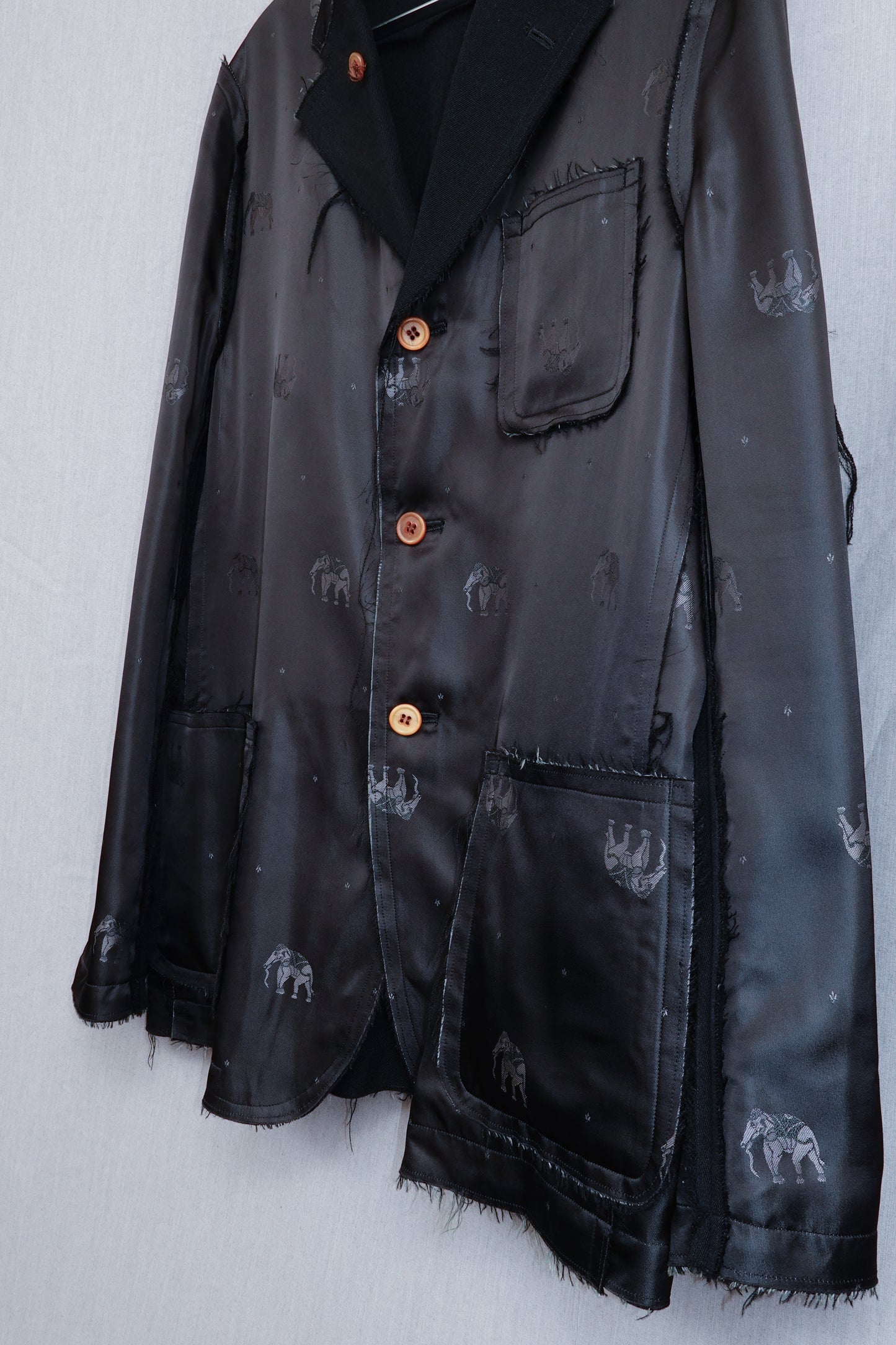 Commde des Garçons Homme Plus Ever Green Cupra Tailored Jacket