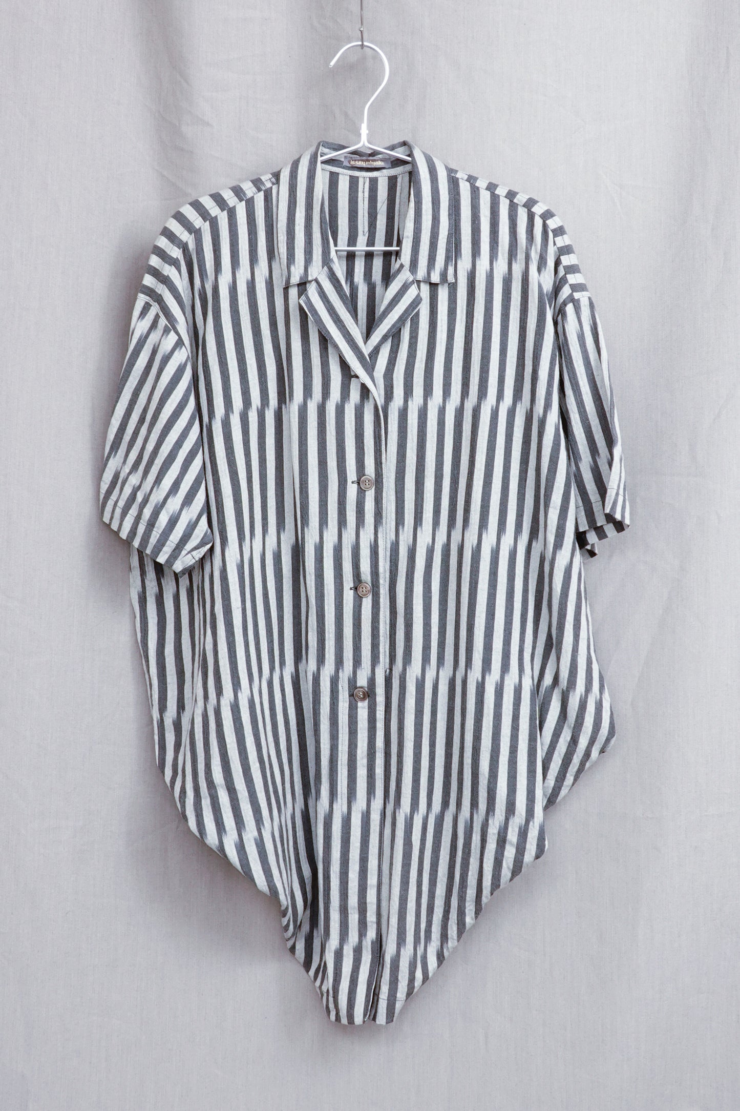Issey Miyake 1980s Shirt Skirt Set up