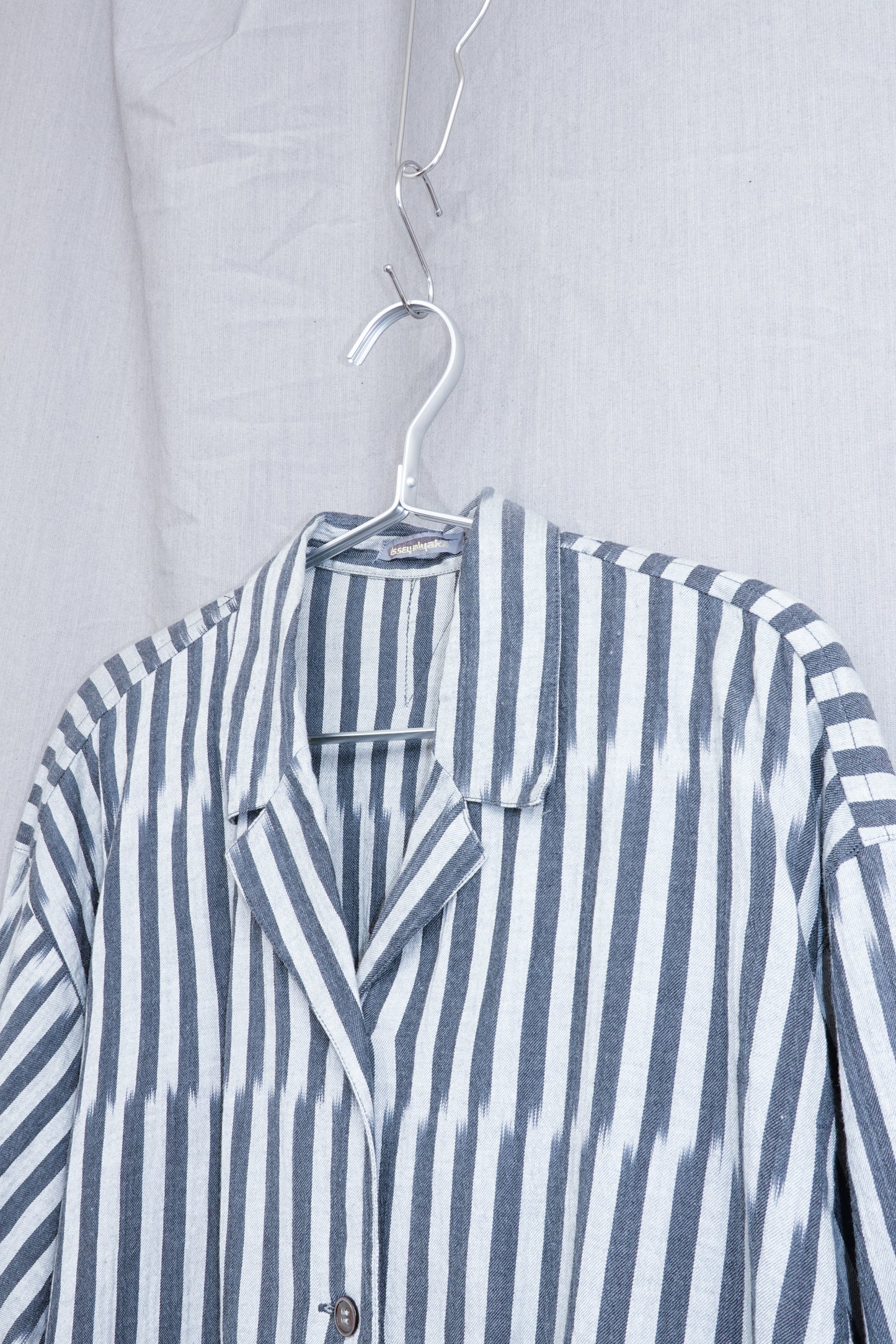 Issey Miyake 1980s Shirt Skirt Set up