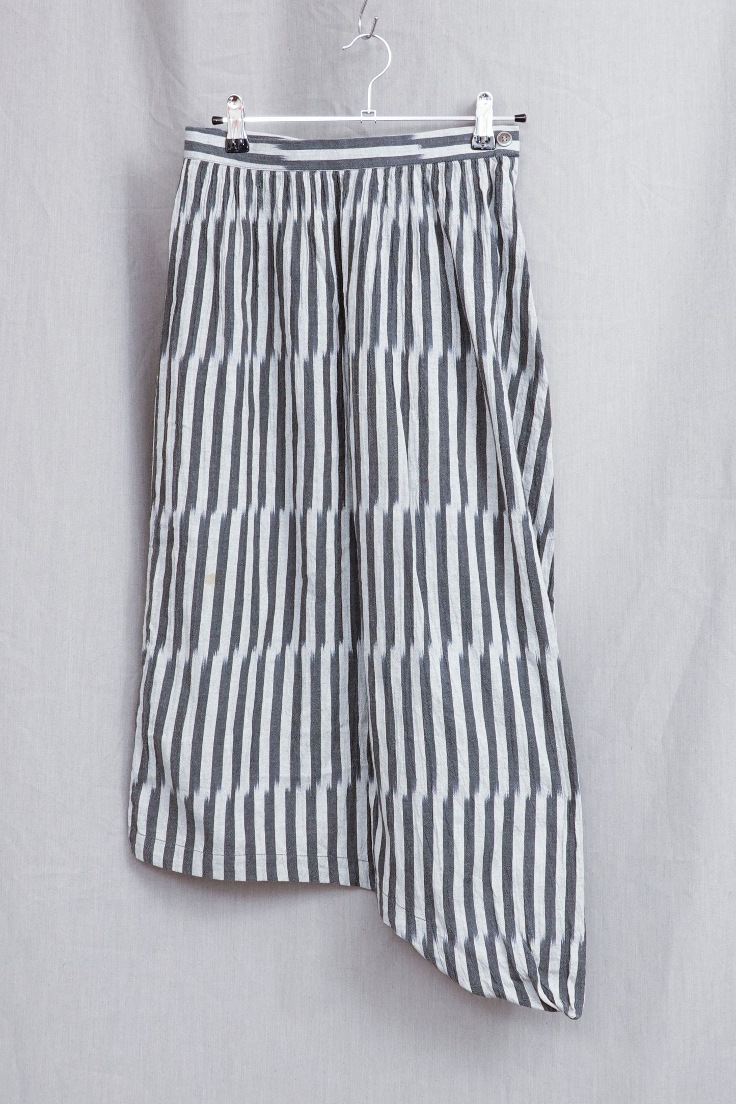 Issey Miyake 1980s Shirt Skirt Set up