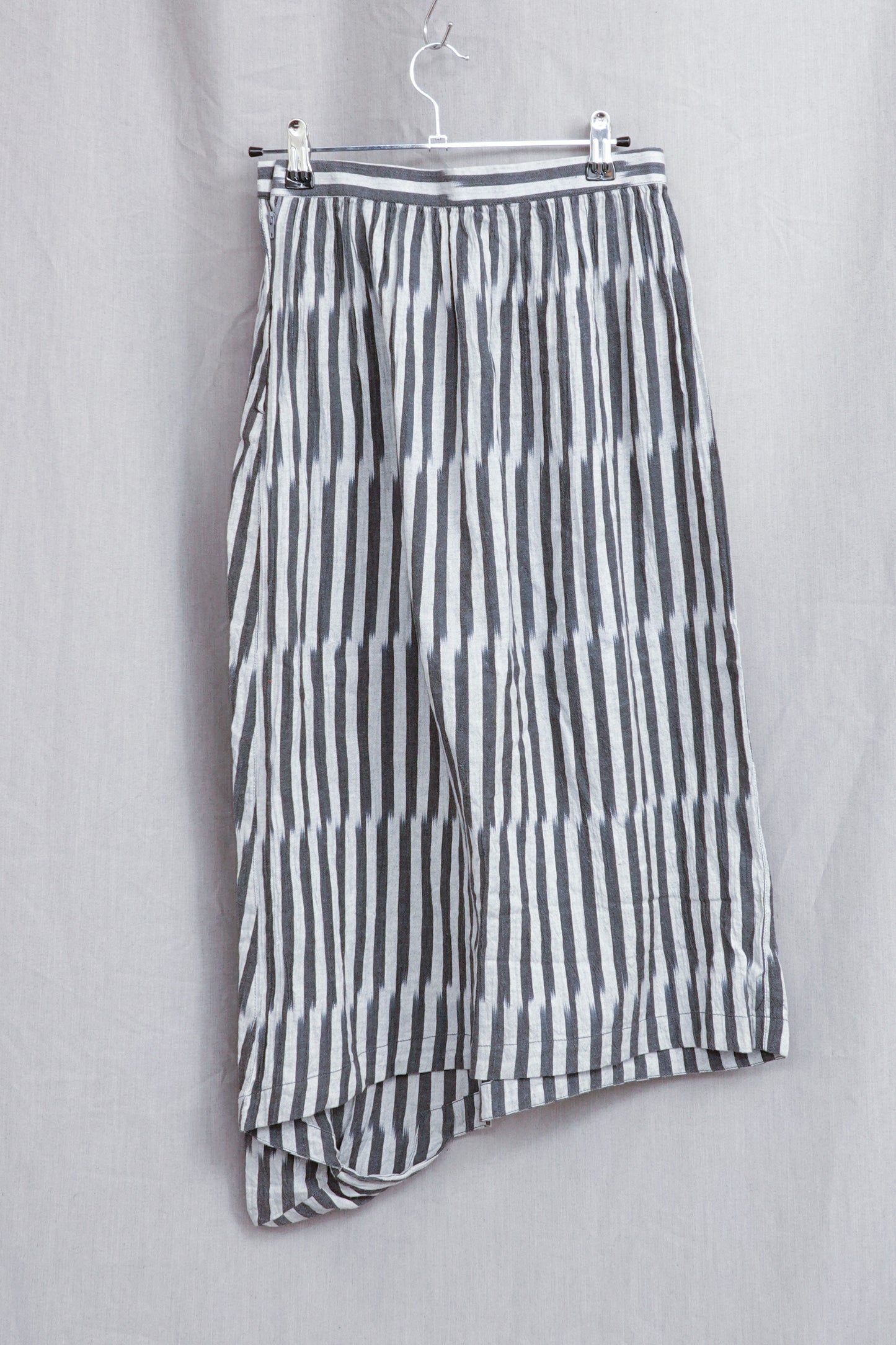 Issey Miyake 1980s Shirt Skirt Set up