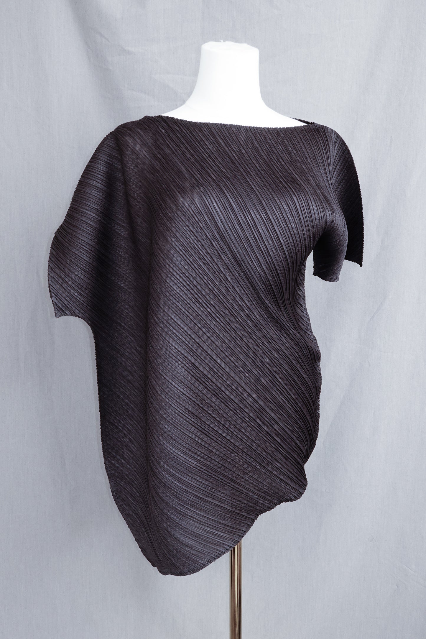 Pleats Please Issey Miyake Asymetric Top