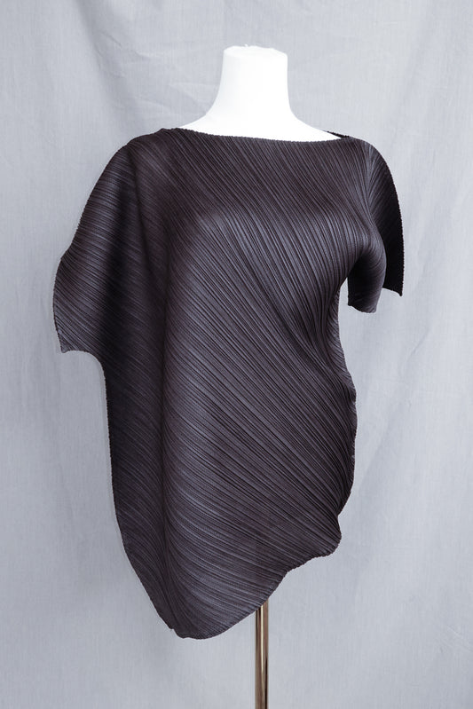 Pleats Please Issey Miyake Asymetric Top